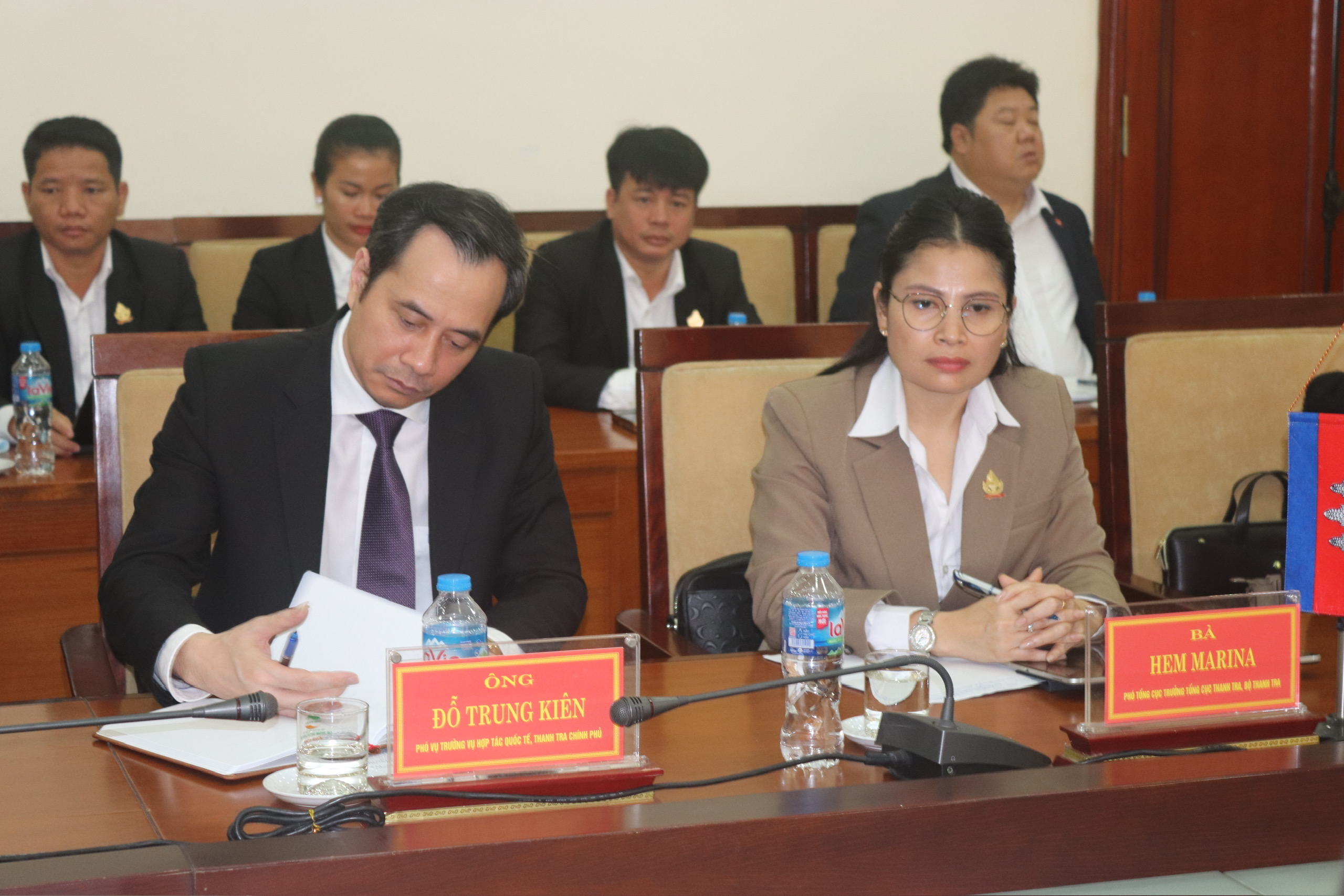 Đoàn lãnh đạo Bộ Thanh tra Campuchia thăm, làm việc tại Thanh tra tỉnh Phú Thọ và Tập đoàn Quế Lâm tại tỉnh Vĩnh Phúc