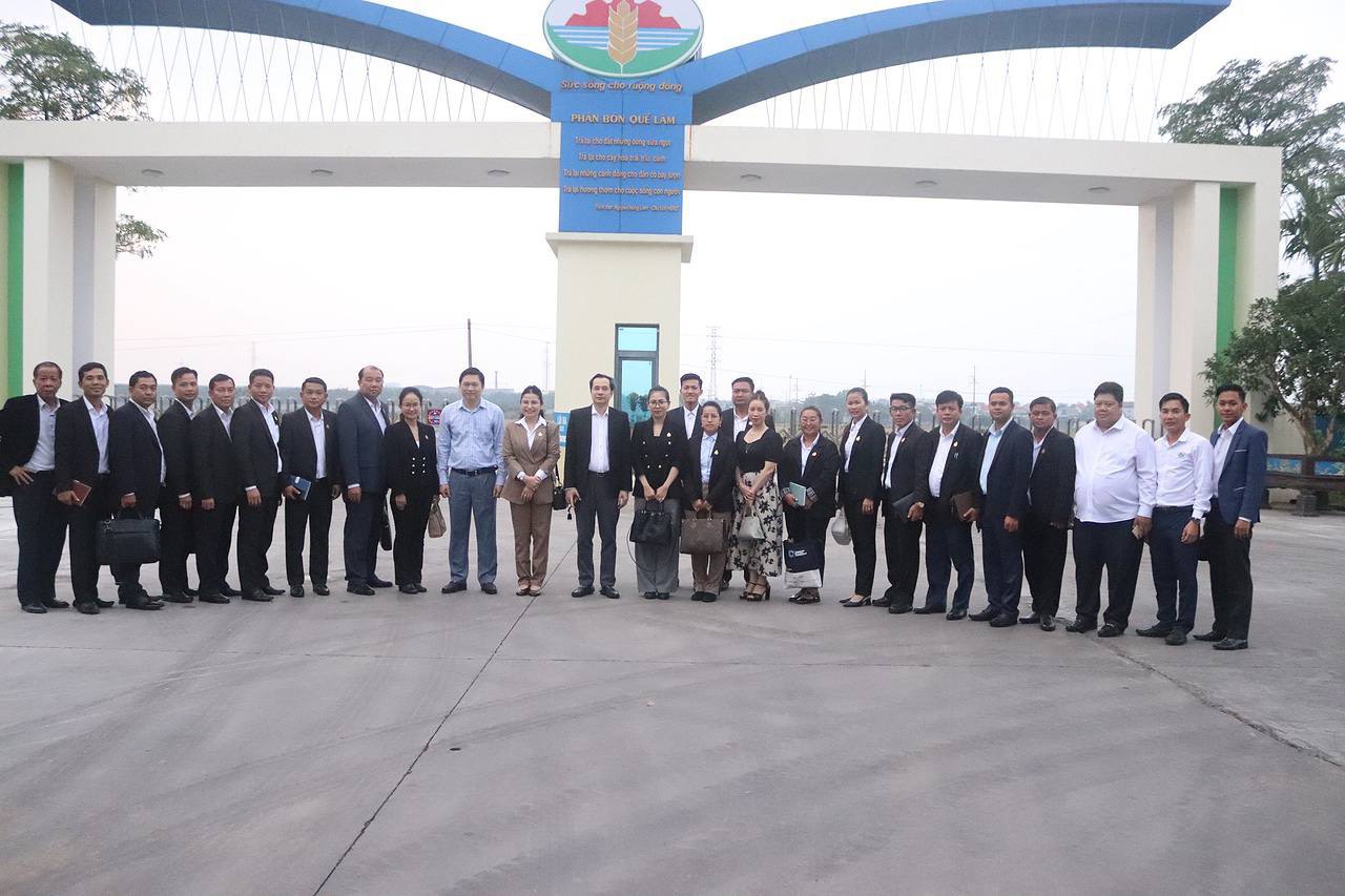 Đoàn lãnh đạo Bộ Thanh tra Campuchia thăm, làm việc tại Thanh tra tỉnh Phú Thọ và Tập đoàn Quế Lâm tại tỉnh Vĩnh Phúc