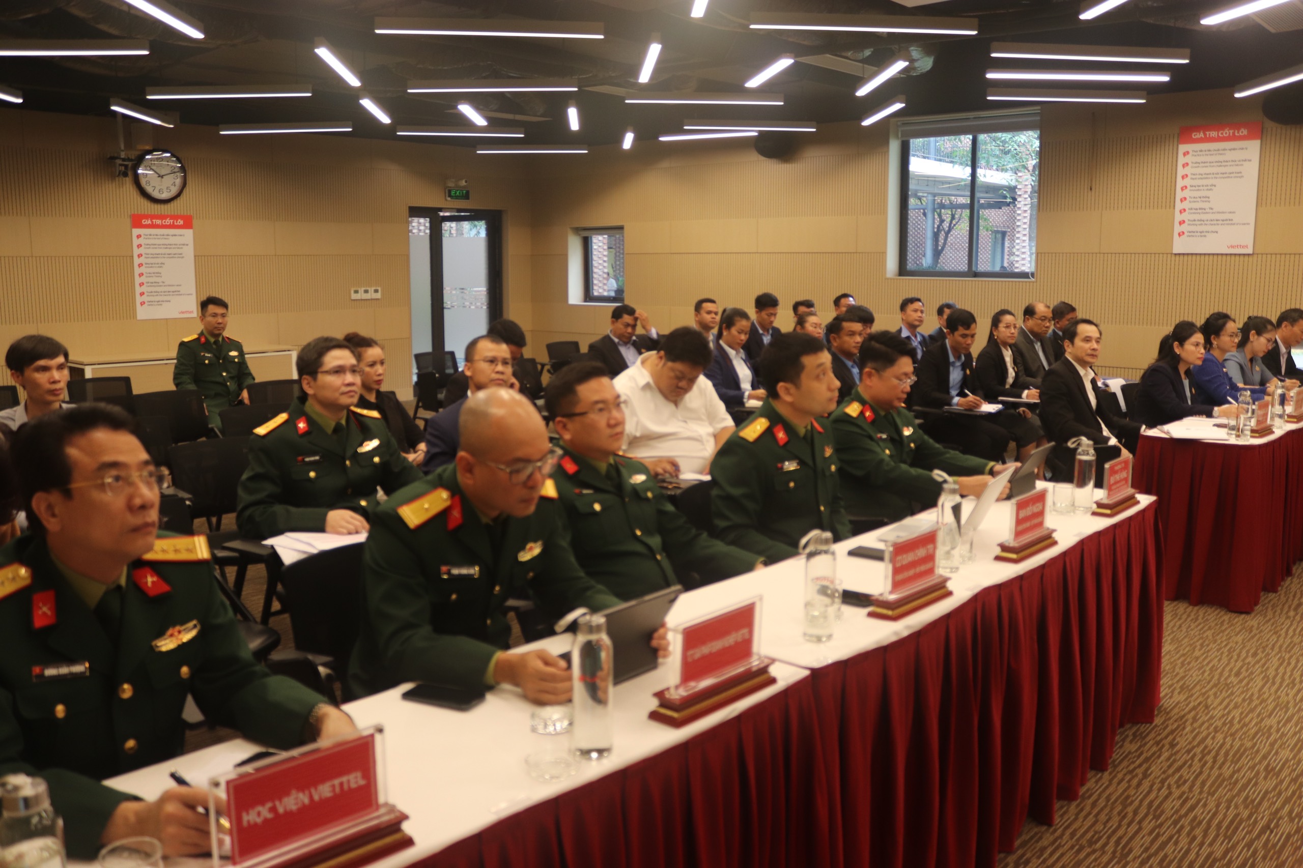 Đoàn cán bộ Thanh tra Campuchia thăm và nghiên cứu thực tiễn Tập đoàn Công nghiệp – Viễn thông Quân đội