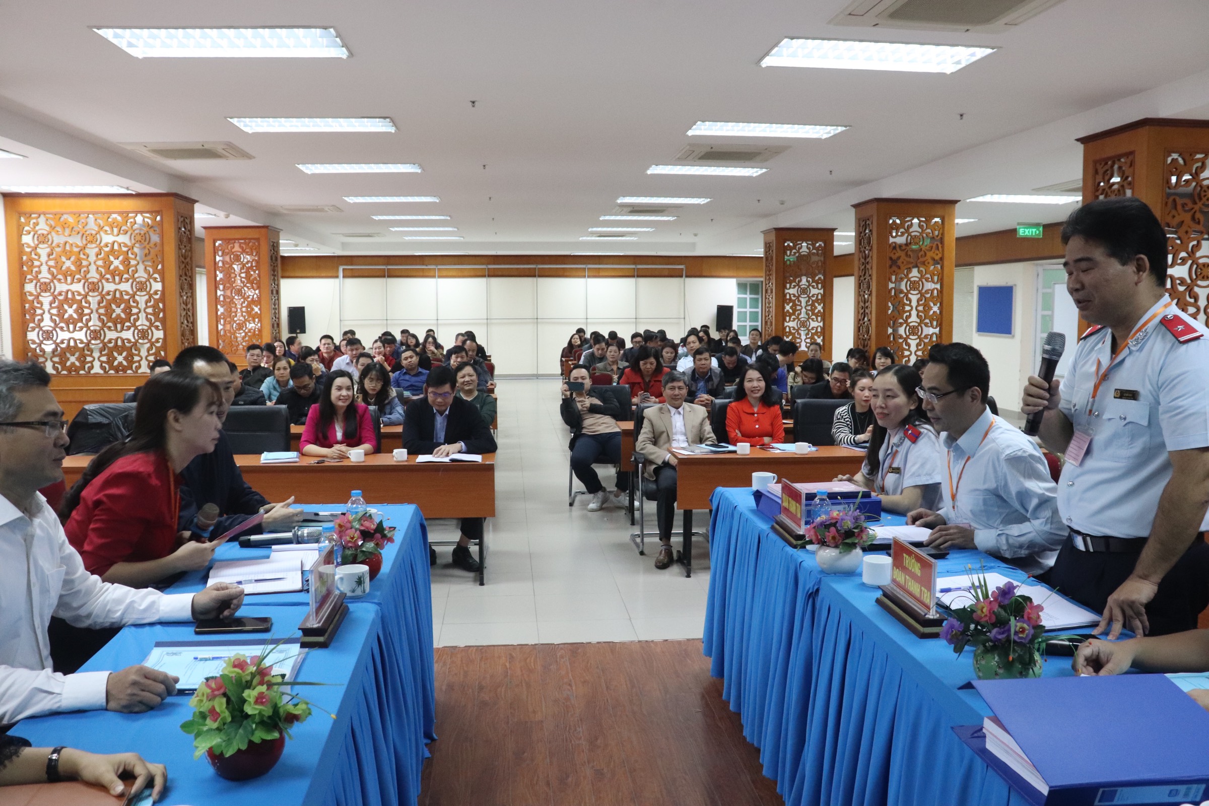 Xây dựng tình huống giả định gắn liền kiến thức lý luận với thực tiễn của lớp Thanh tra viên K20/2023