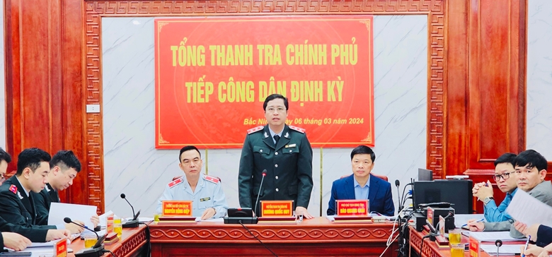 Phó Tổng Thanh tra Chính phủ Dương Quốc Huy: Giải quyết dứt điểm vụ việc, không để công dân khiếu kiện vượt cấp