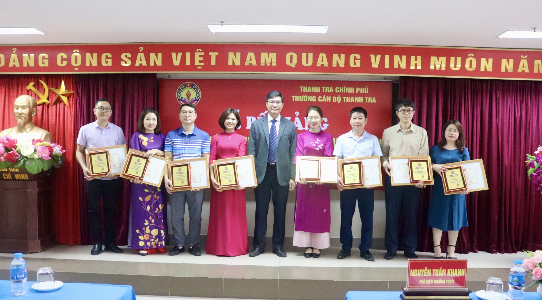 Bế giảng lớp Bồi dưỡng nghiệp vụ Thanh tra viên chính Khóa 02 năm 2024