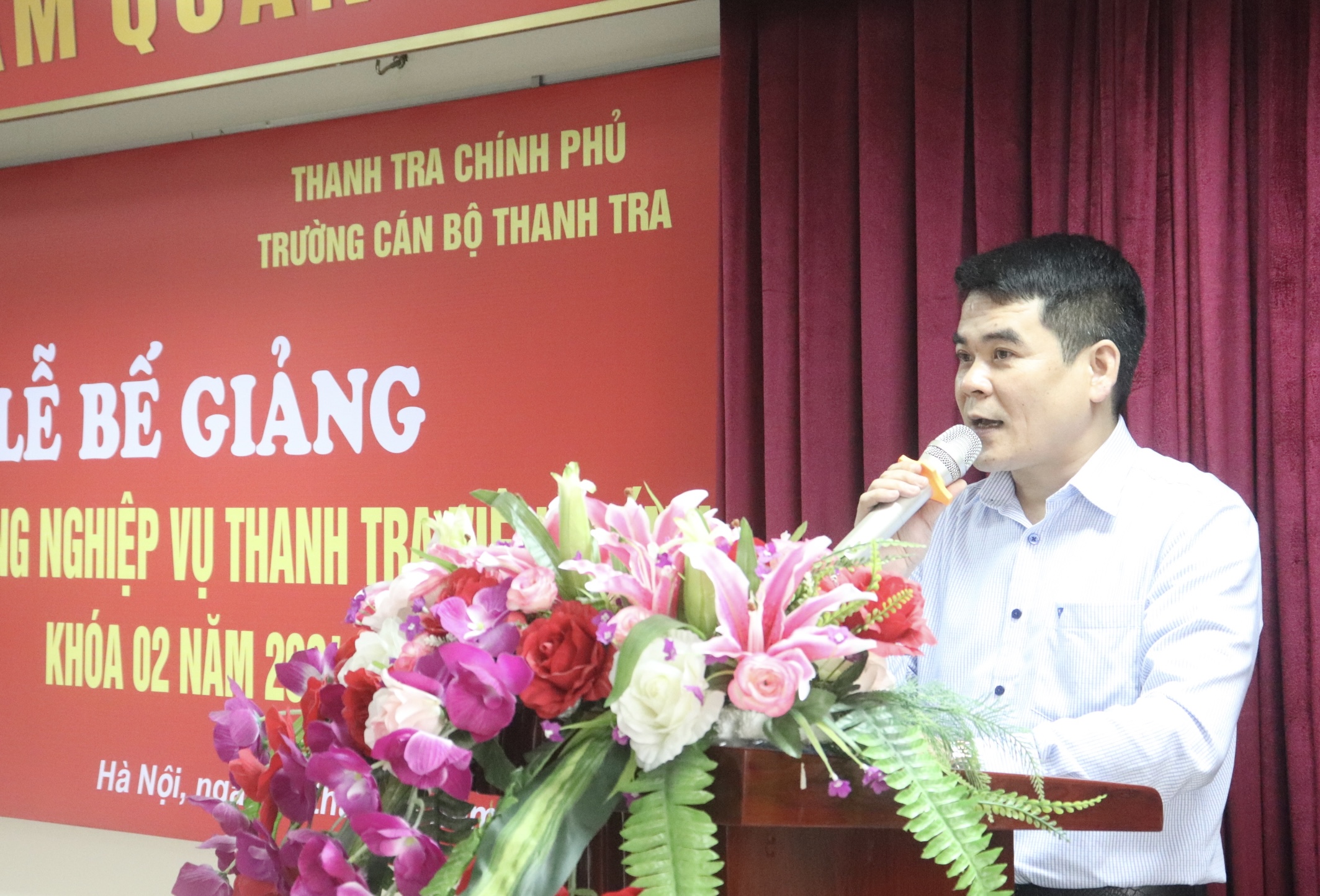 Bế giảng lớp Bồi dưỡng nghiệp vụ Thanh tra viên chính Khóa 02 năm 2024