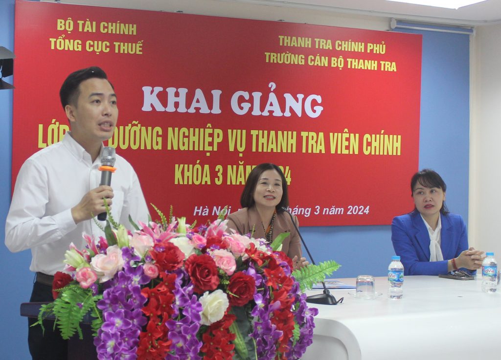 Trên 90 công chức thanh tra bộ, ngành và các địa phương tham gia Lớp Bồi dưỡng nghiệp vụ Thanh tra viên chính Khóa 03 năm 2024 (Học trực tuyến)