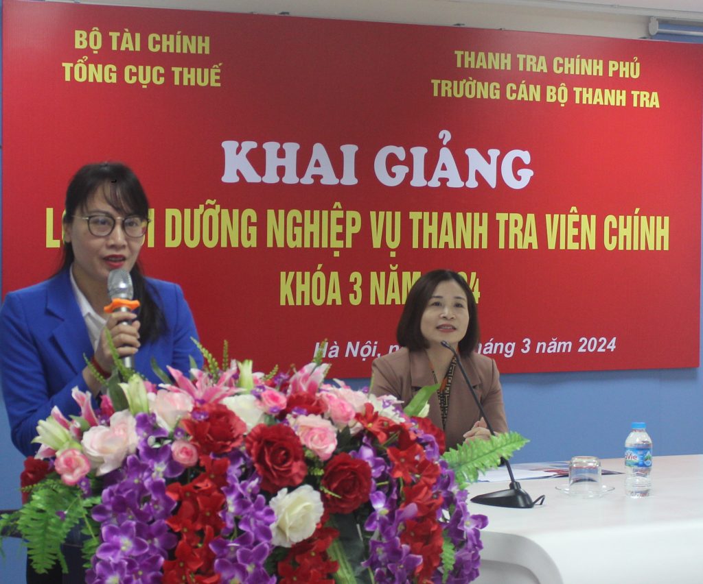 Trên 90 công chức thanh tra bộ, ngành và các địa phương tham gia Lớp Bồi dưỡng nghiệp vụ Thanh tra viên chính Khóa 03 năm 2024 (Học trực tuyến)