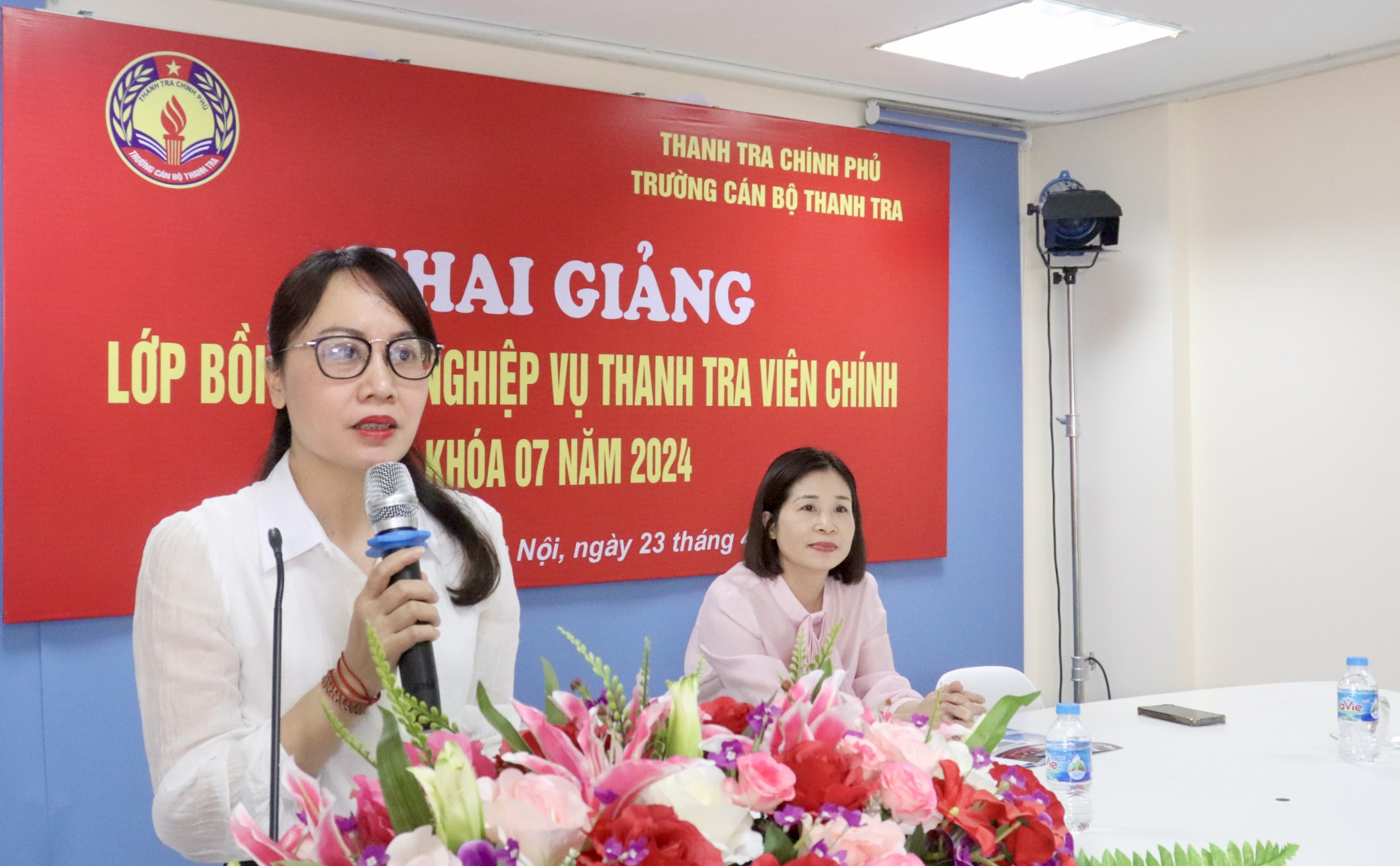 Khai giảng lớp bồi dưỡng nghiệp vụ thanh tra viên chính K07 năm 2024 theo hình thức trực tuyến