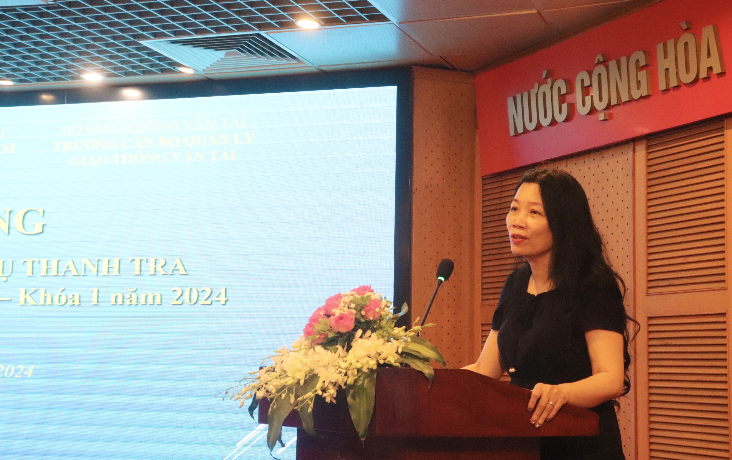 Lễ Bế giảng lớp bồi dưỡng nghiệp vụ thanh tra chuyên ngành đăng kiểm K01/2024