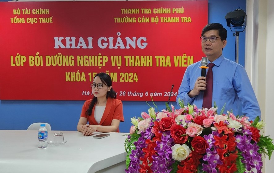 Khai giảng lớp Bồi dưỡng nghiệp vụ Thanh tra viên Khóa 15 năm 2024 theo hình thức học trực tuyến (Online)