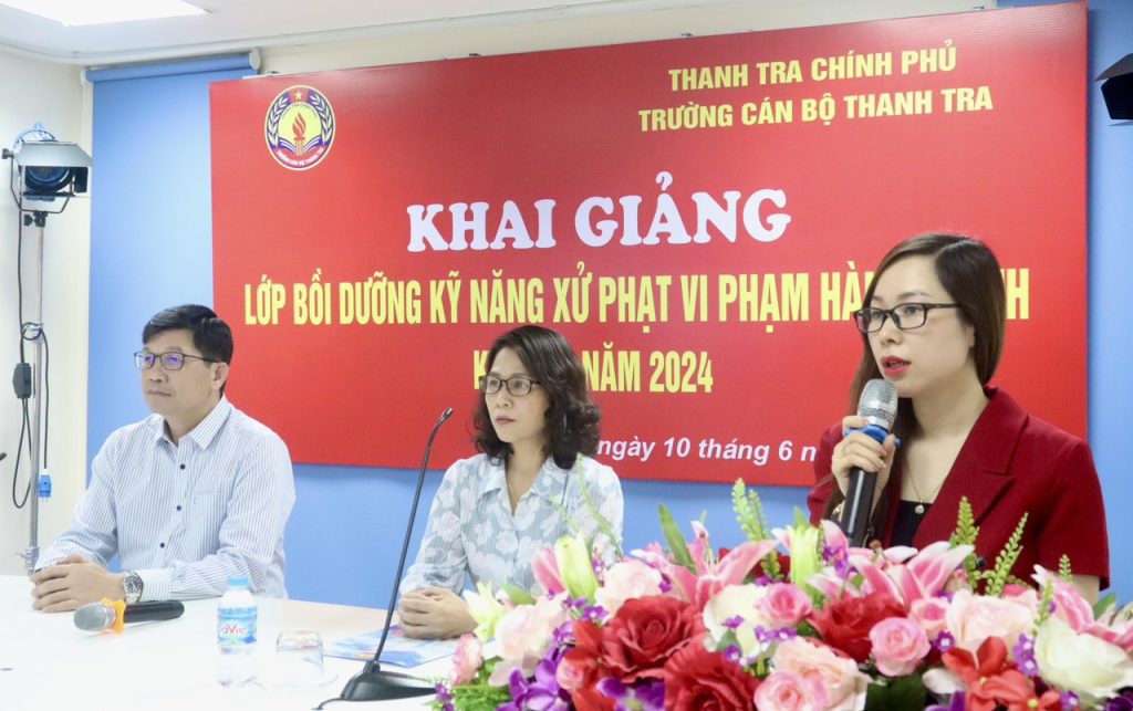 Hơn 1.000 học viên tham gia hai lớp Bồi dưỡng Kỹ năng xử phạt vi phạm hành chính K01 và K02/2024