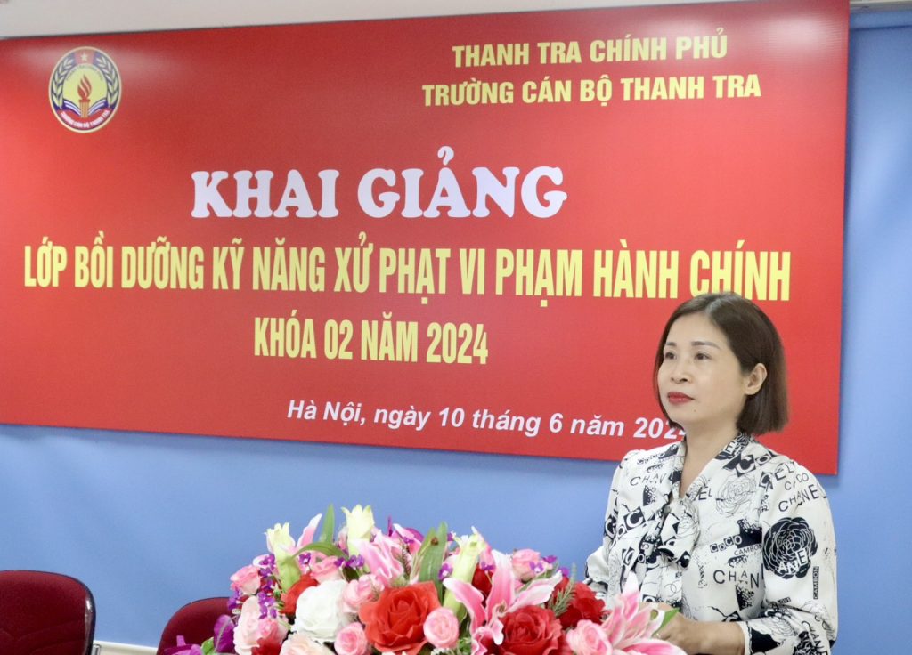 Hơn 1.000 học viên tham gia hai lớp Bồi dưỡng Kỹ năng xử phạt vi phạm hành chính K01 và K02/2024