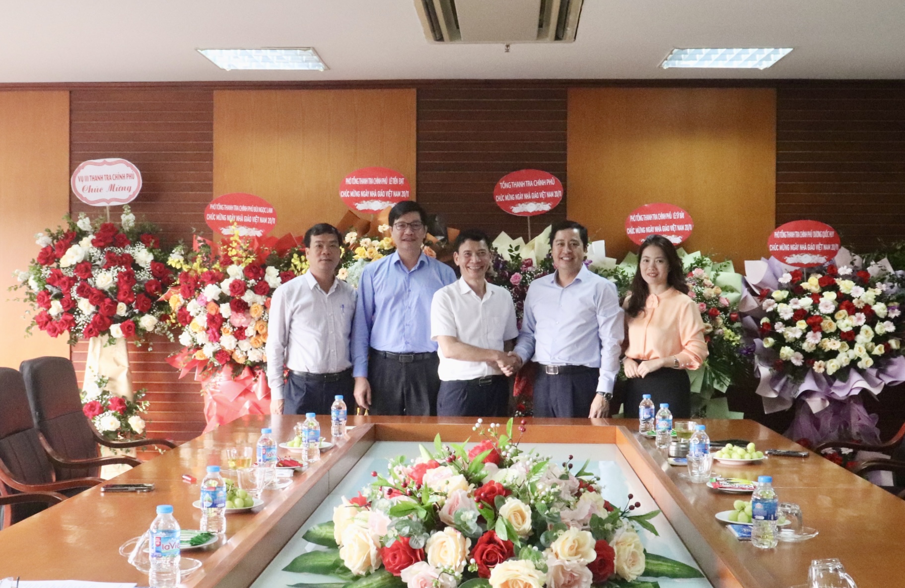 Lãnh đạo Thanh tra Chính phủ chúc mừng Trường Cán bộ Thanh tra nhân Ngày Nhà giáo Việt Nam