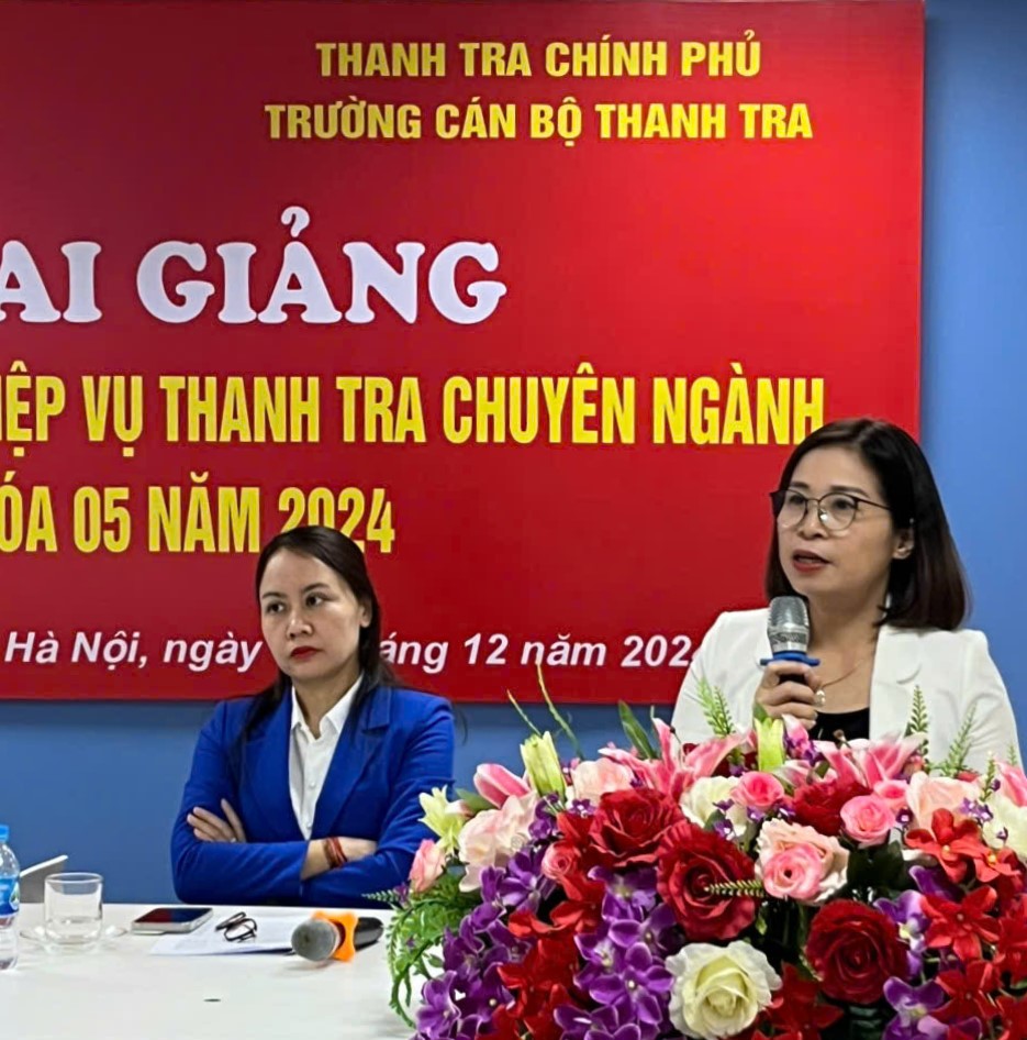 Khai giảng lớp Bồi dưỡng nghiệp vụ Thanh tra chuyên ngành Khóa 5 năm 2024 cho công chức ngành Kho bạc trên phạm vi cả nước