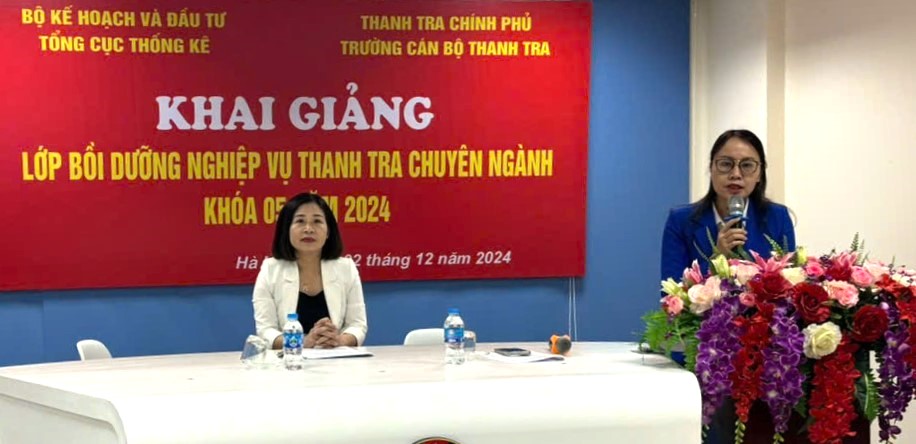 Khai giảng lớp Bồi dưỡng nghiệp vụ Thanh tra chuyên ngành Khóa 5 năm 2024 cho công chức ngành Kho bạc trên phạm vi cả nước