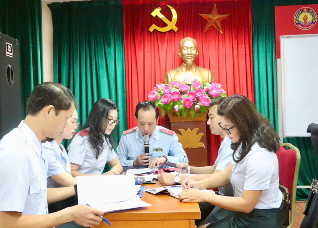 Thực hành để học viên vận dụng vào giải quyết tình huống giả định tại lớp Bồi dưỡng nghiệp vụ thanh tra viên chính