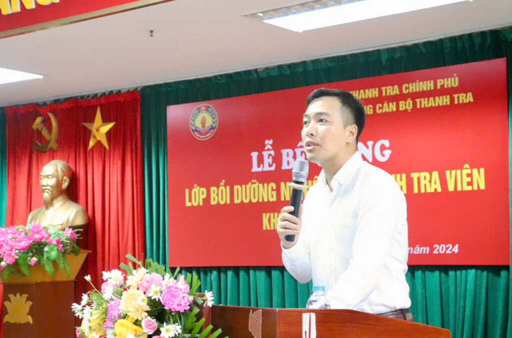 Trường Cán bộ Thanh tra tổ chức Lễ Bế giảng lớp Bồi dưỡng nghiệp vụ Thanh tra viên Khóa 26 năm 2024