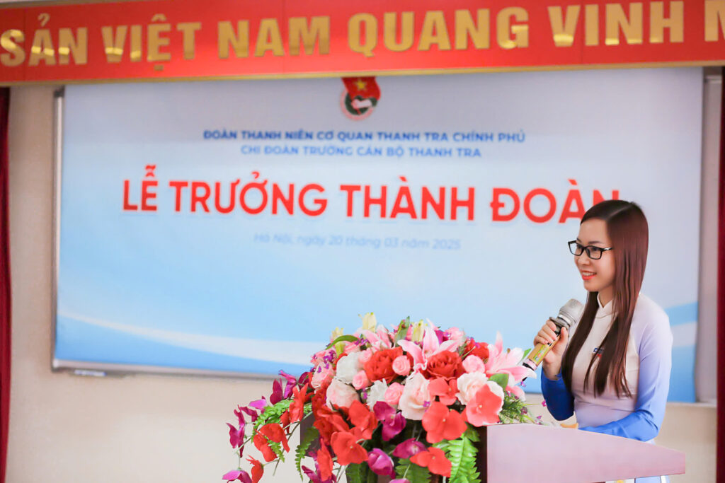 Trường Cán bộ Thanh tra tổ chức Lễ kỷ niệm 94 năm ngày thành lập Đoàn TNCS Hồ Chí Minh (26/3/1931 – 26/3/2025)