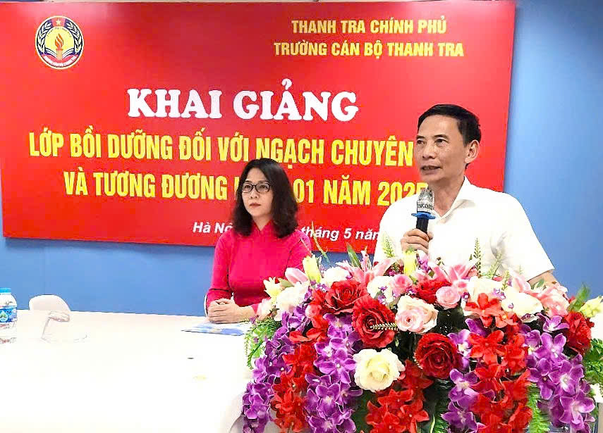 Khai giảng lớp Bồi dưỡng đối với ngạch chuyên viên và tương đương Khóa 01 năm 2025