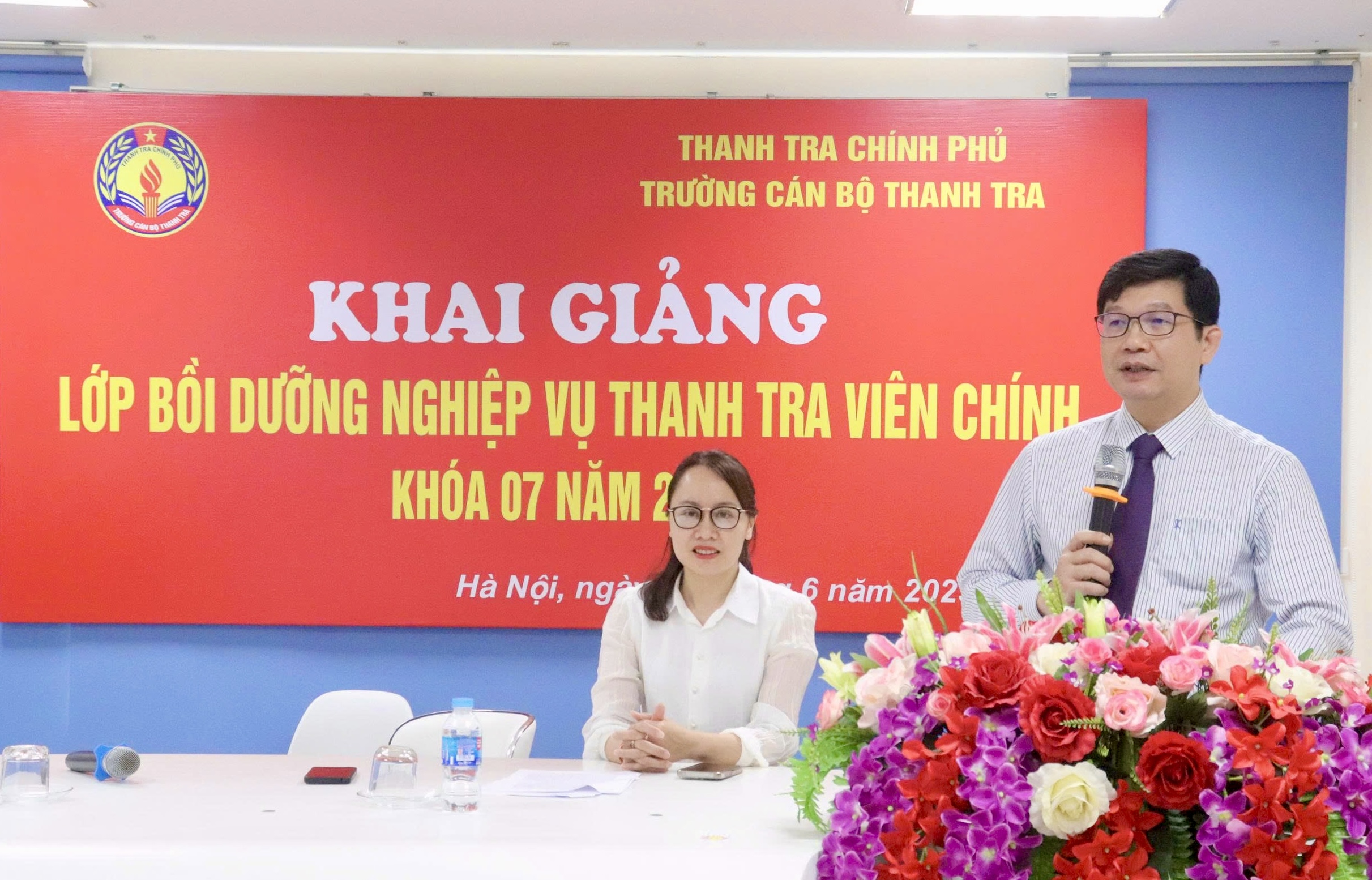 Khai giảng lớp Bồi dưỡng nghiệp vụ Thanh tra viên chính K07 năm 2025 theo hình thức trực tuyến