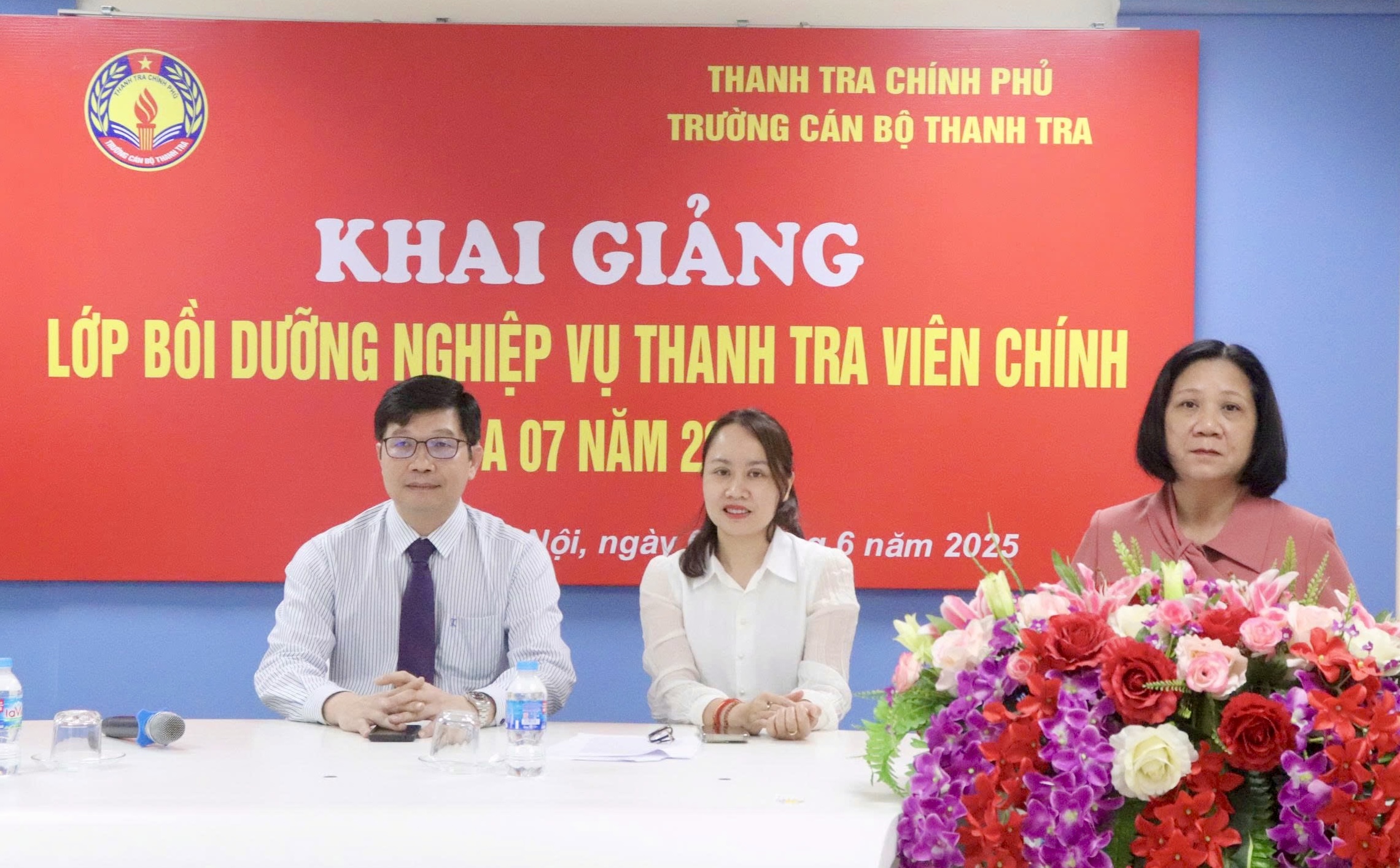 Khai giảng lớp Bồi dưỡng nghiệp vụ Thanh tra viên chính K07 năm 2025 theo hình thức trực tuyến