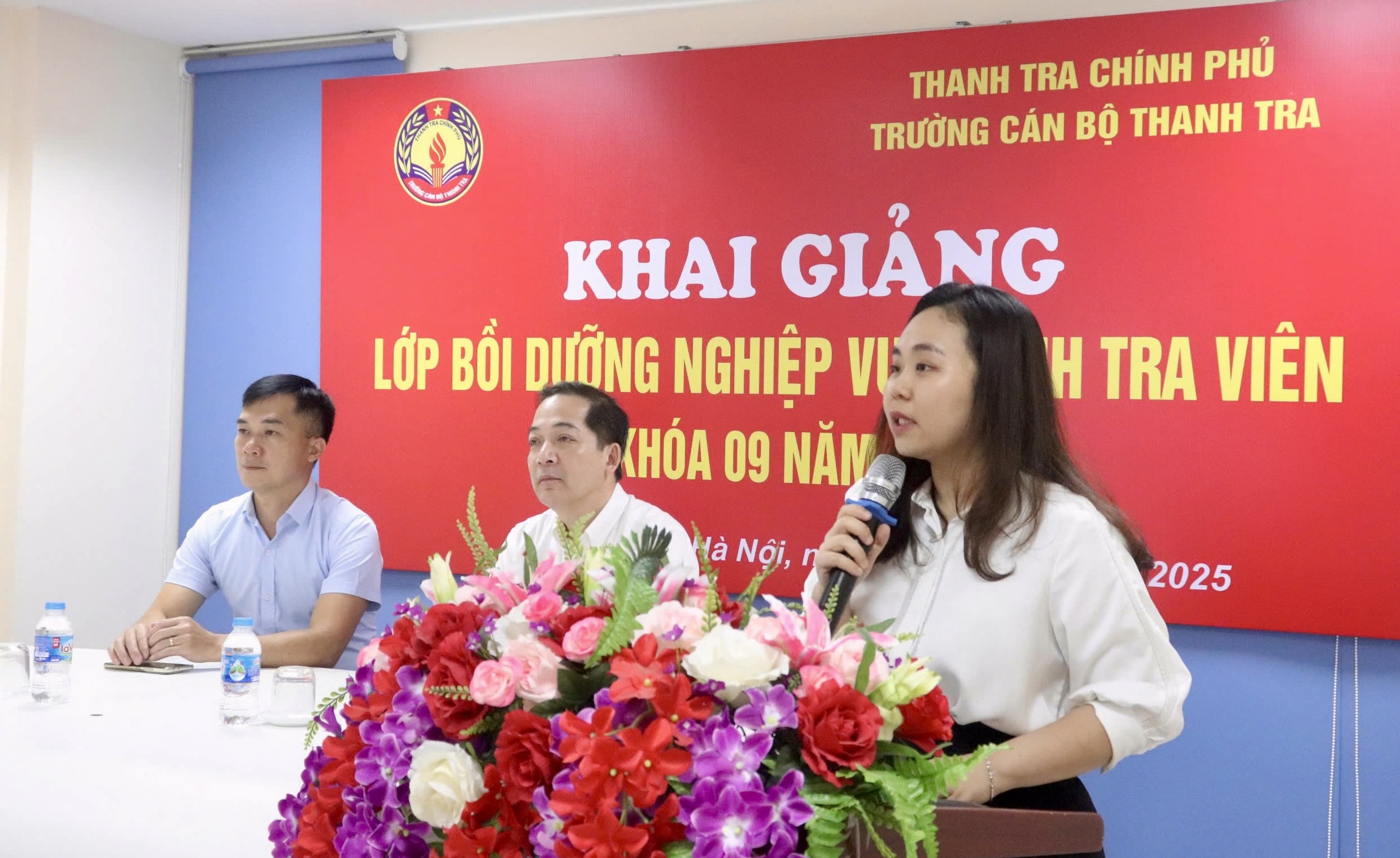 Khai giảng lớp Bồi dưỡng nghiệp vụ Thanh tra viên Khoá 09 năm 2025 theo hình thức trực tuyến