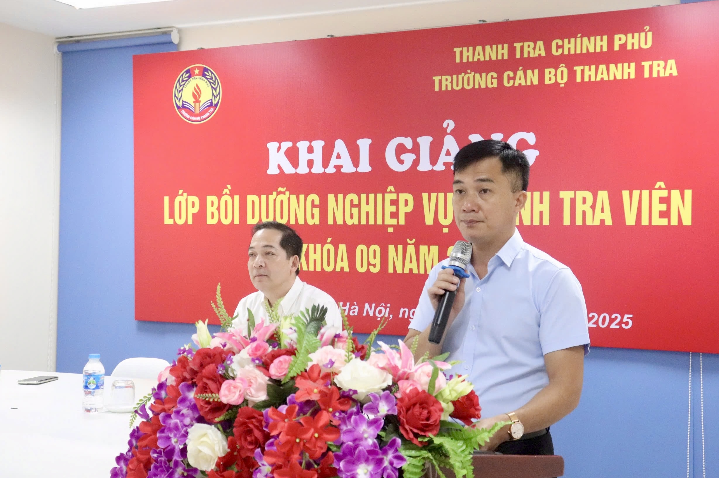 Khai giảng lớp Bồi dưỡng nghiệp vụ Thanh tra viên Khoá 09 năm 2025 theo hình thức trực tuyến