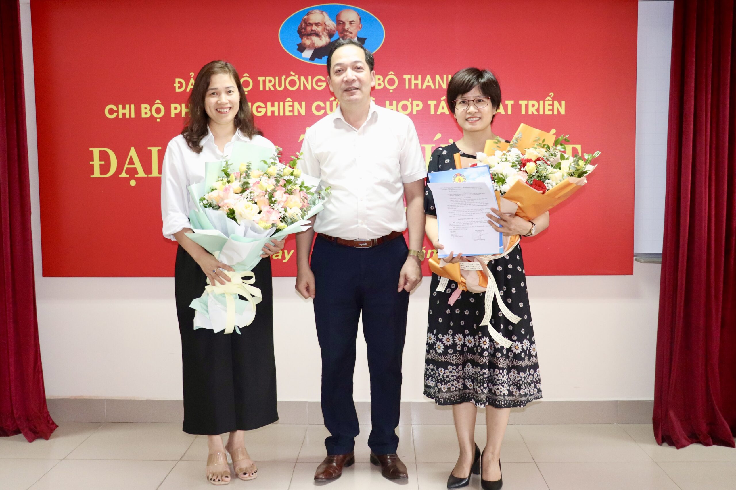 Đại hội Chi bộ Phòng Nghiên cứu và Hợp tác Phát triển lần thứ Nhất, nhiệm kỳ 2025 – 2027