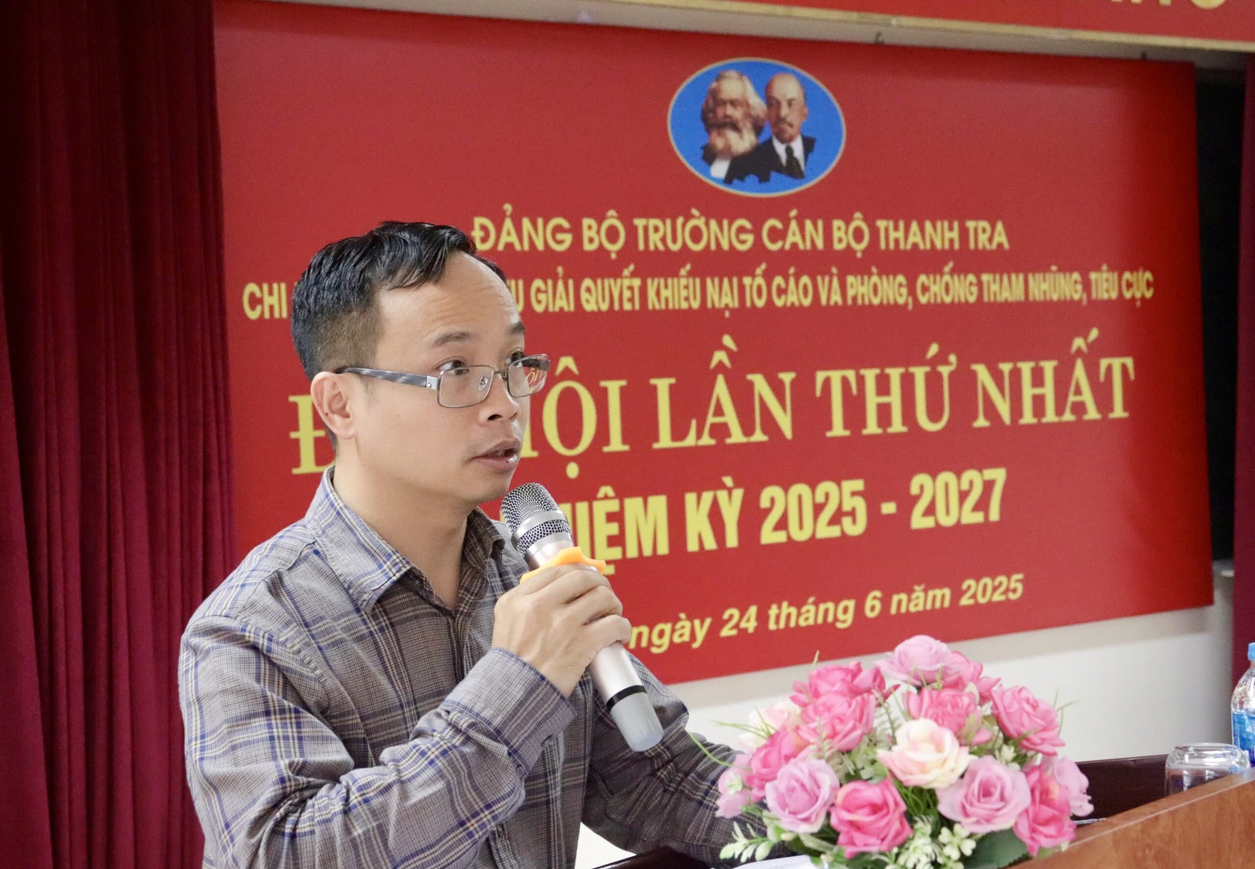 Đại hội Chi bộ Khoa Nghiệp vụ giải quyết khiếu nại, tố cáo và phòng, chống tham nhũng, tiêu cực lần thứ Nhất, nhiệm kỳ 2025 – 2027