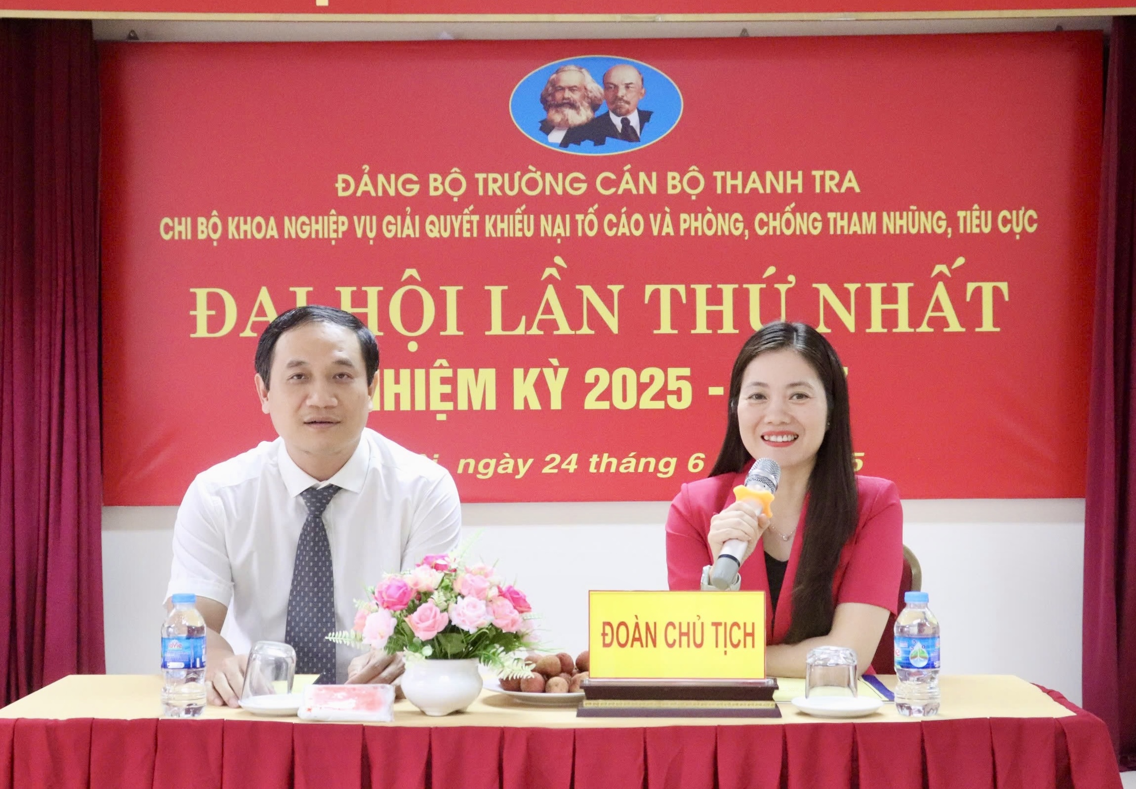 Đại hội Chi bộ Khoa Nghiệp vụ giải quyết khiếu nại, tố cáo và phòng, chống tham nhũng, tiêu cực lần thứ Nhất, nhiệm kỳ 2025 – 2027