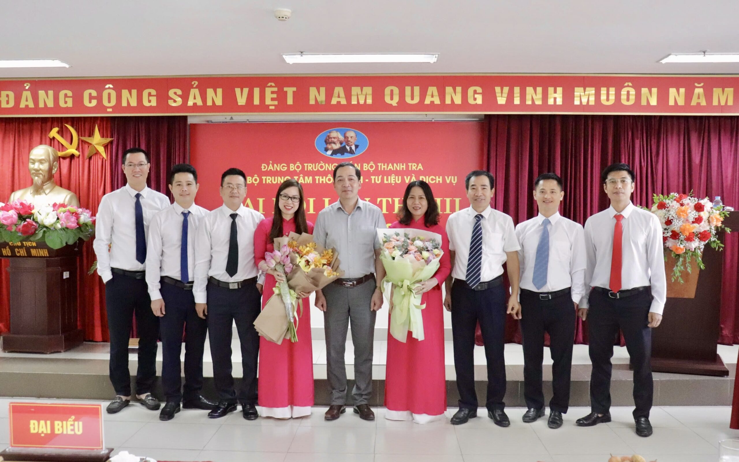 Đại hội Chi bộ Trung tâm Thông tin – Tư Liệu và Dịch vụ nhiệm kỳ 2025 – 2027