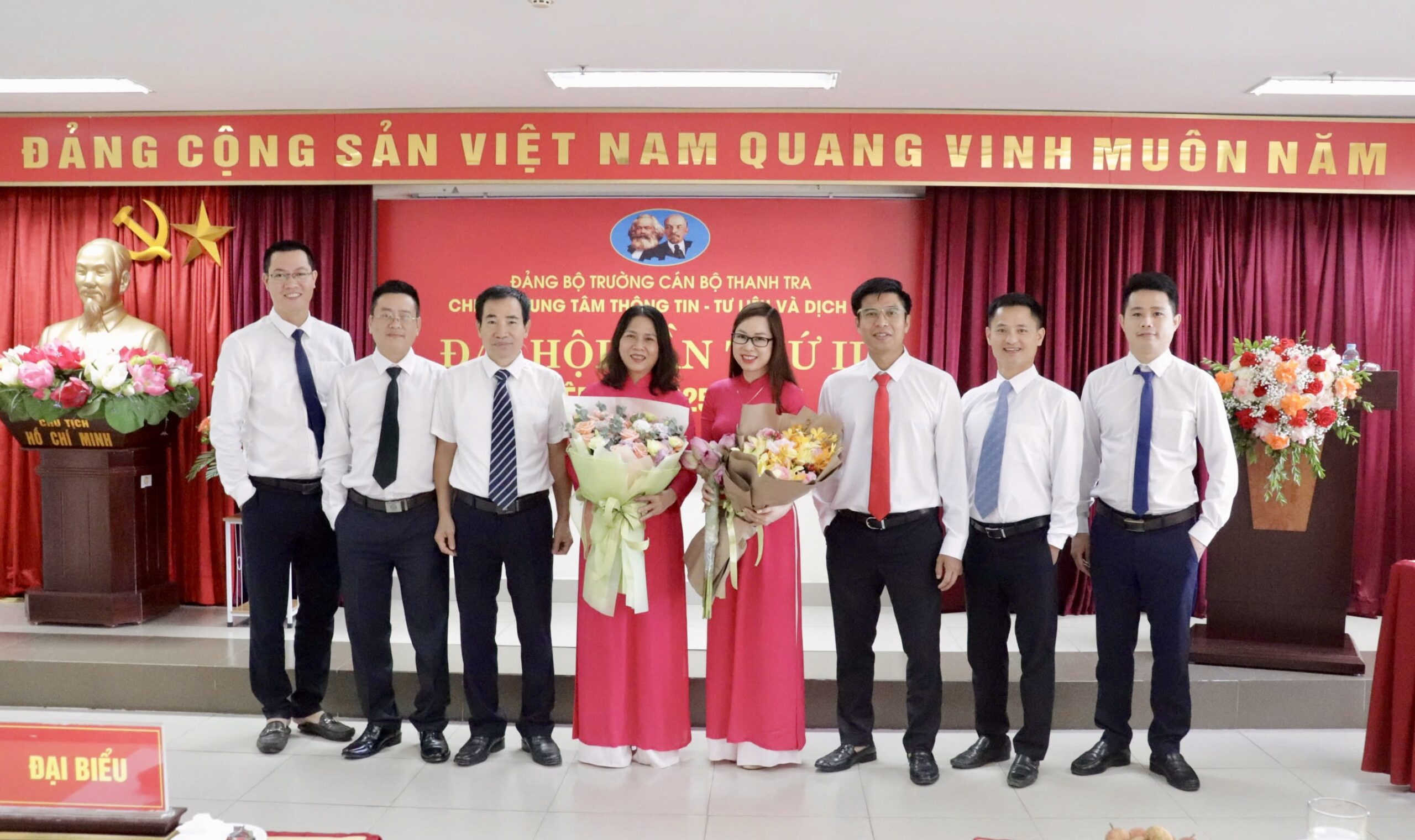 Đại hội Chi bộ Trung tâm Thông tin – Tư Liệu và Dịch vụ nhiệm kỳ 2025 – 2027