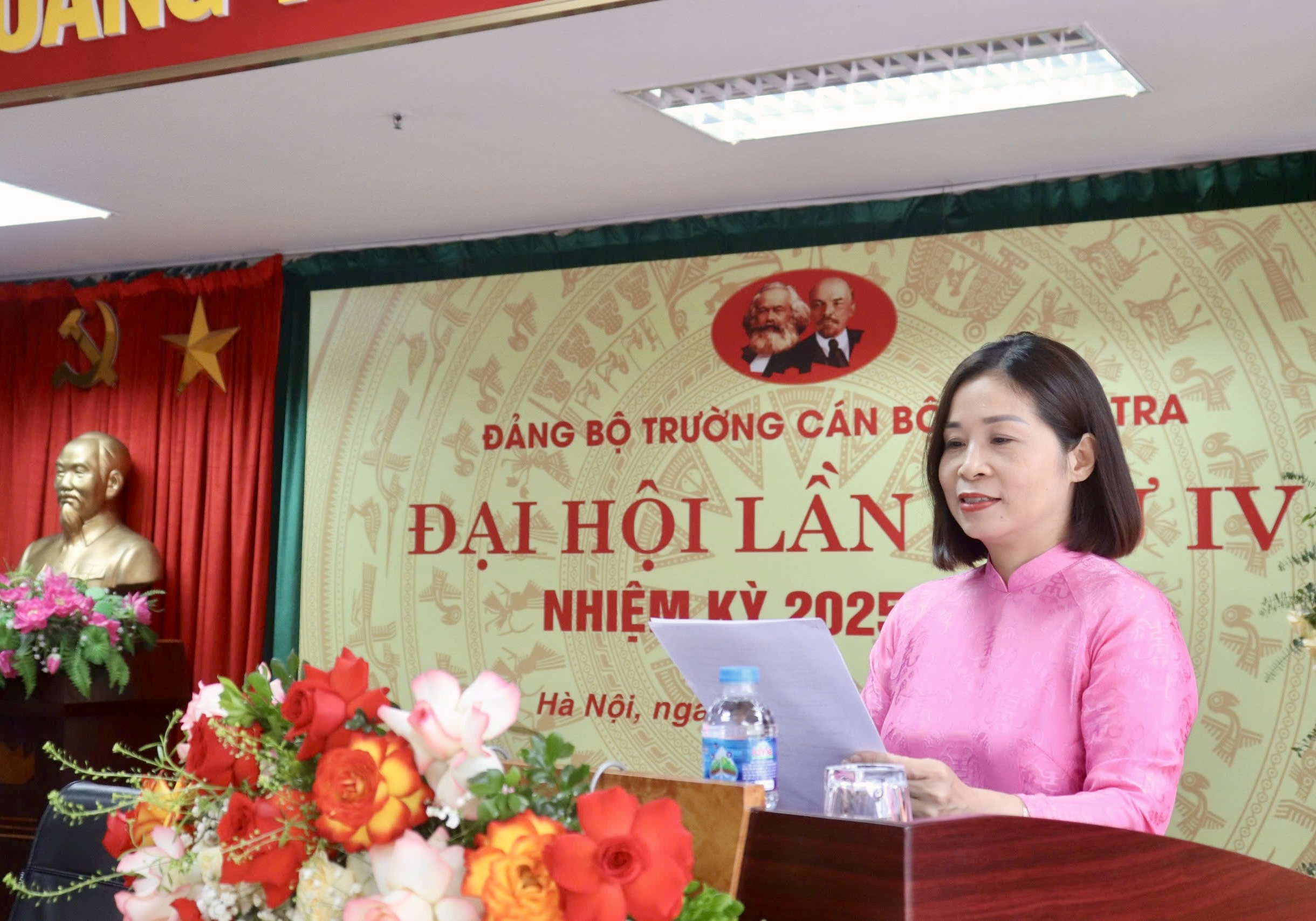 Đại hội Đảng bộ Trường Cán bộ Thanh tra: Đoàn kết, đổi mới, sáng tạo, phát huy trí tuệ của toàn thể cán bộ, giảng viên, viên chức