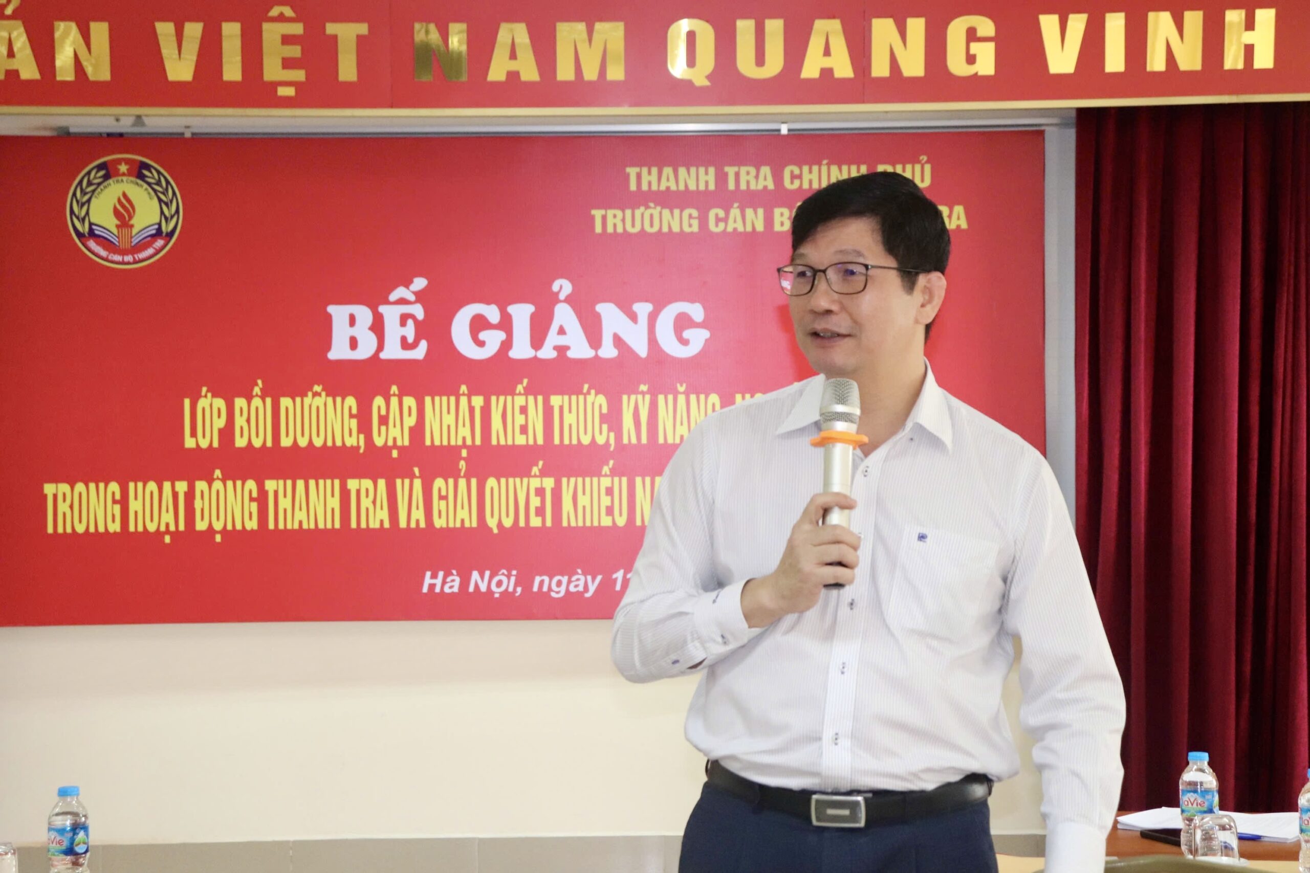 Lễ Bế giảng lớp Bồi dưỡng, cập nhật kiến thức, kỹ năng, nghiệp vụ trong hoạt động thanh tra và giải quyết khiếu nại, tố cáo K02/2025