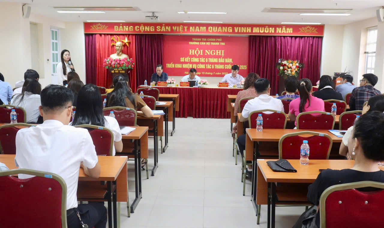 Trường Cán bộ Thanh tra: Đoàn kết, kỷ cương, thực hiện tốt nhiệm vụ được giao