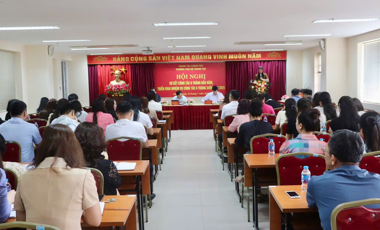 Trường Cán bộ Thanh tra: Đoàn kết, kỷ cương, thực hiện tốt nhiệm vụ được giao