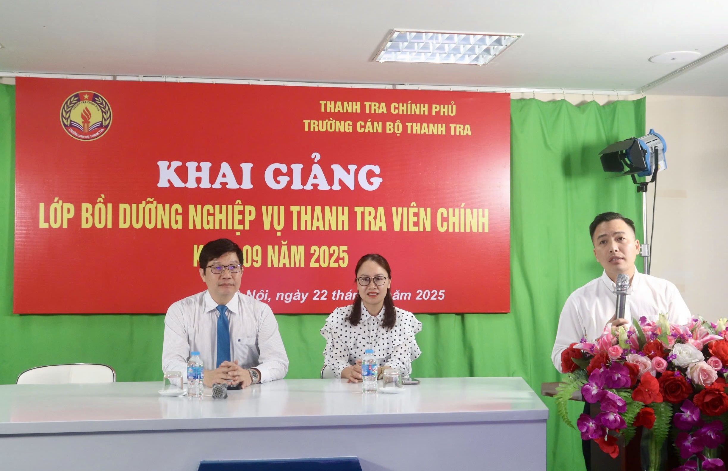 Khai giảng lớp Thanh tra viên chính Khóa 09 năm 2025