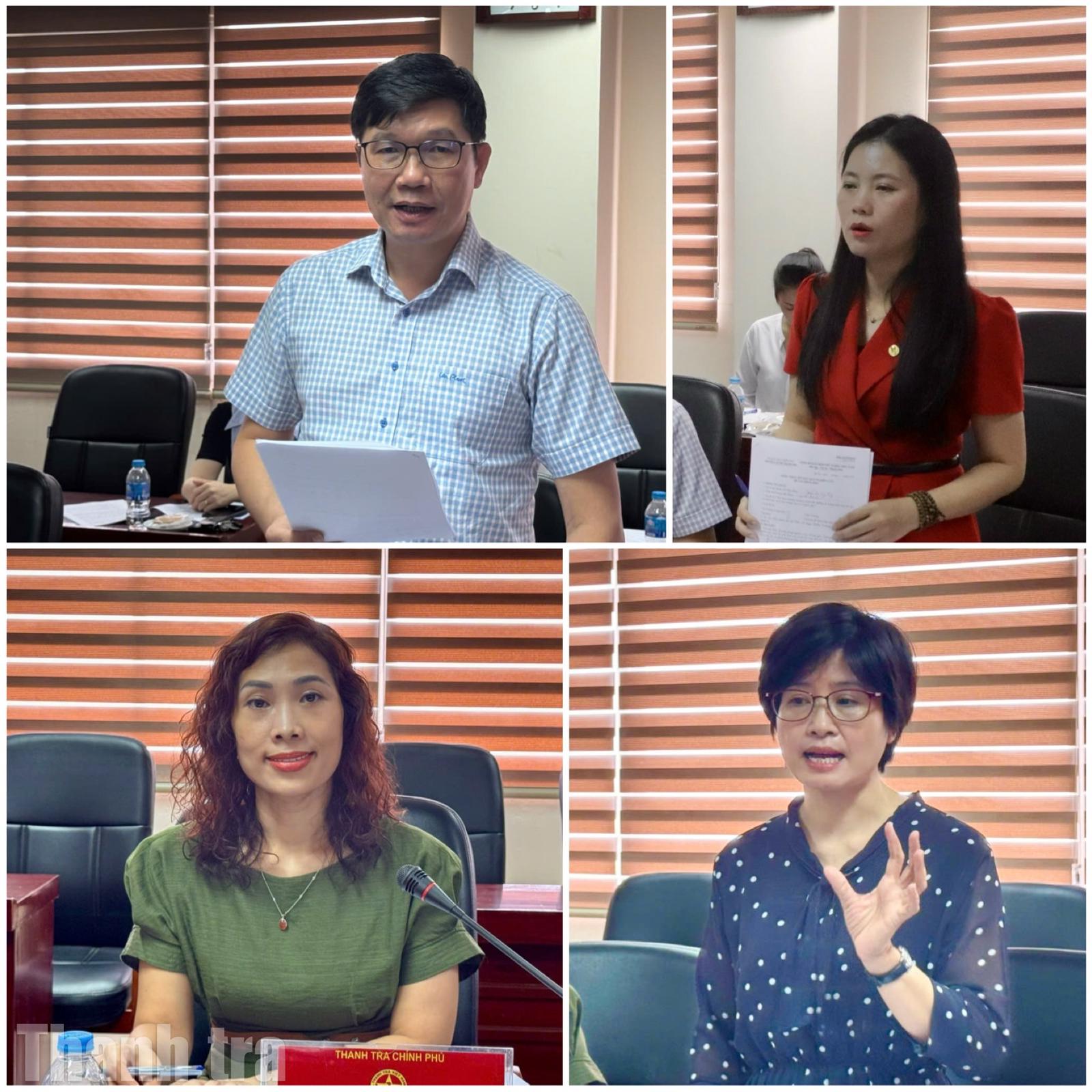 Hội nghị nghiệm thu đề tài khoa học cấp trường: “Xây dựng khung chương trình bồi dưỡng kỹ năng kiểm tra nội bộ và phân loại, xử lý đơn trong các cơ sở giáo dục”