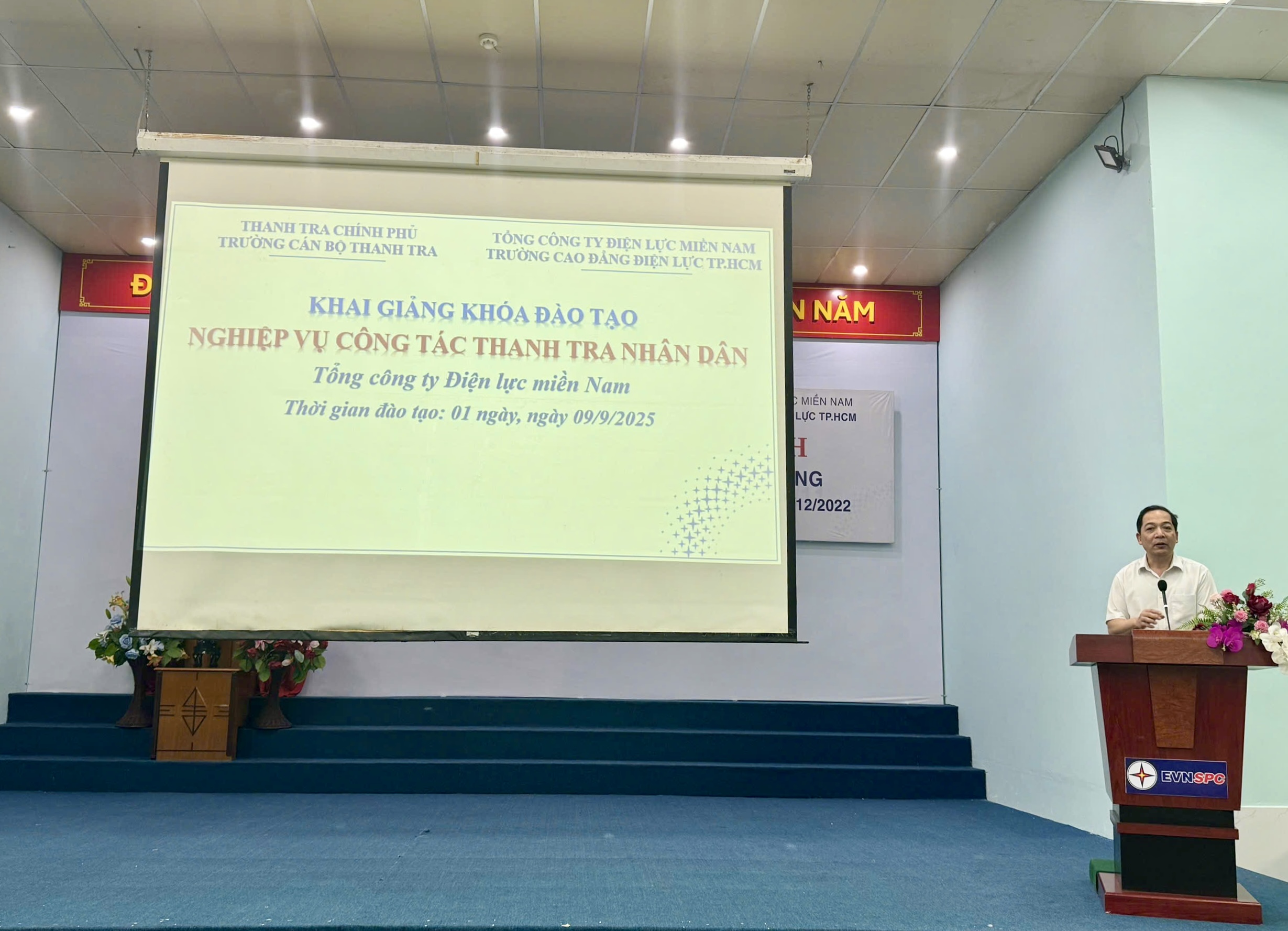 Khai giảng lớp Bồi dưỡng nghiệp vụ công tác Thanh tra nhân dân năm 2025