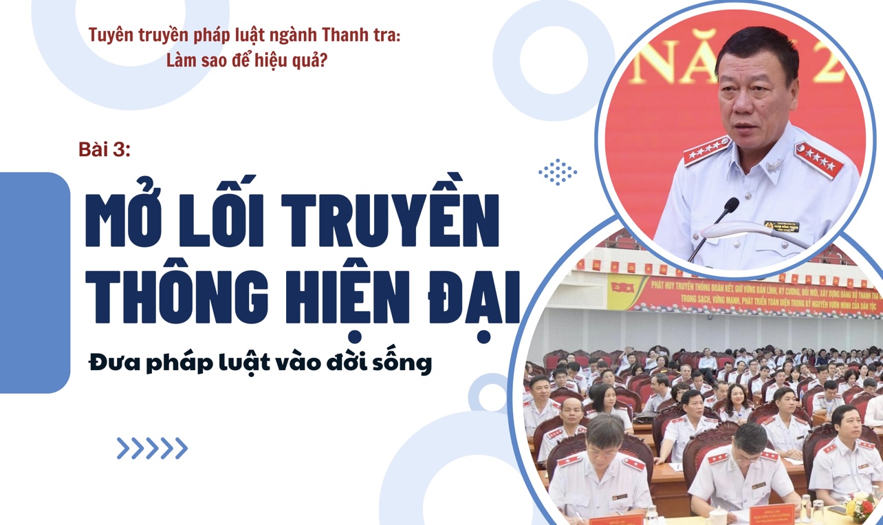 Bài 3: Mở lối truyền thông hiện đại đưa pháp luật vào đời sống