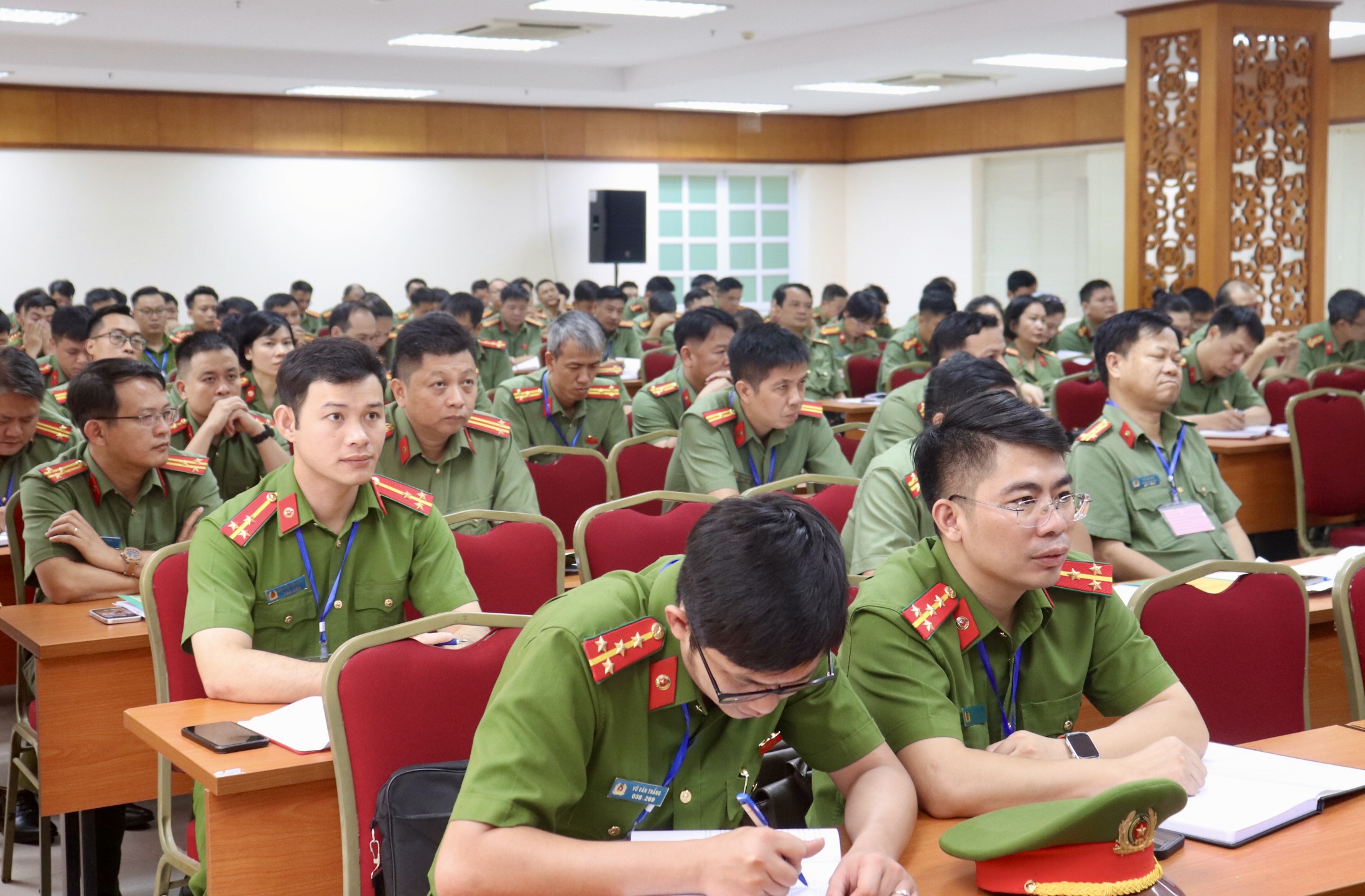 Khai giảng lớp bồi dưỡng, nghiệp vụ Thanh tra viên chính cho lực lượng Thanh tra Bộ Công an trên toàn quốc