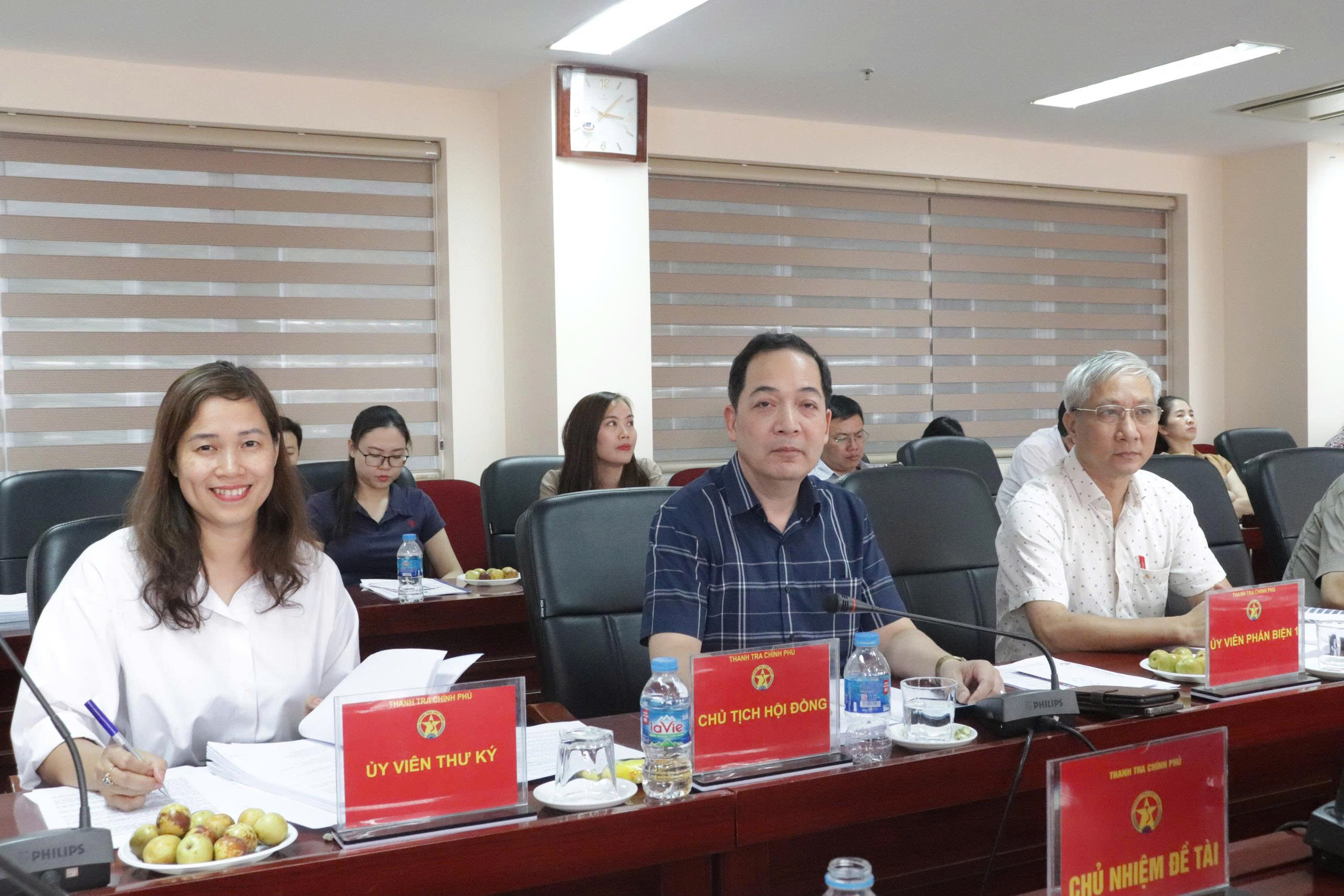 Họp tự đánh giá cấp cơ sở đề tài khoa học cấp bộ “Thanh tra việc quản lý, sử dụng vốn, tài sản nhà nước tại doanh nghiệp nhà nước – Thực trạng và giải pháp”