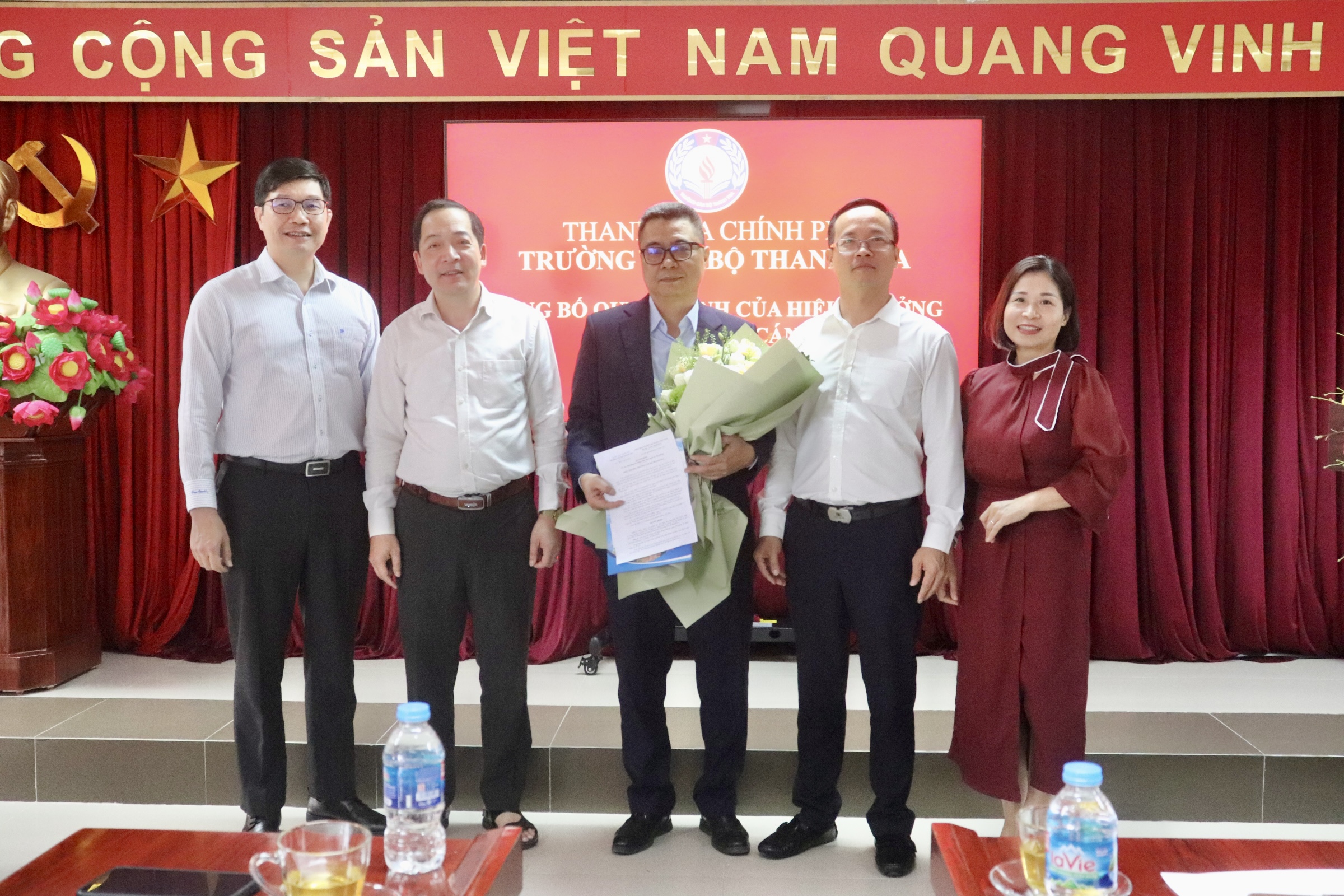 Trường Cán bộ thanh tra tổ chức Lễ công bố và trao quyết định giao quyền phụ trách, bổ nhiệm viên chức quản lý
