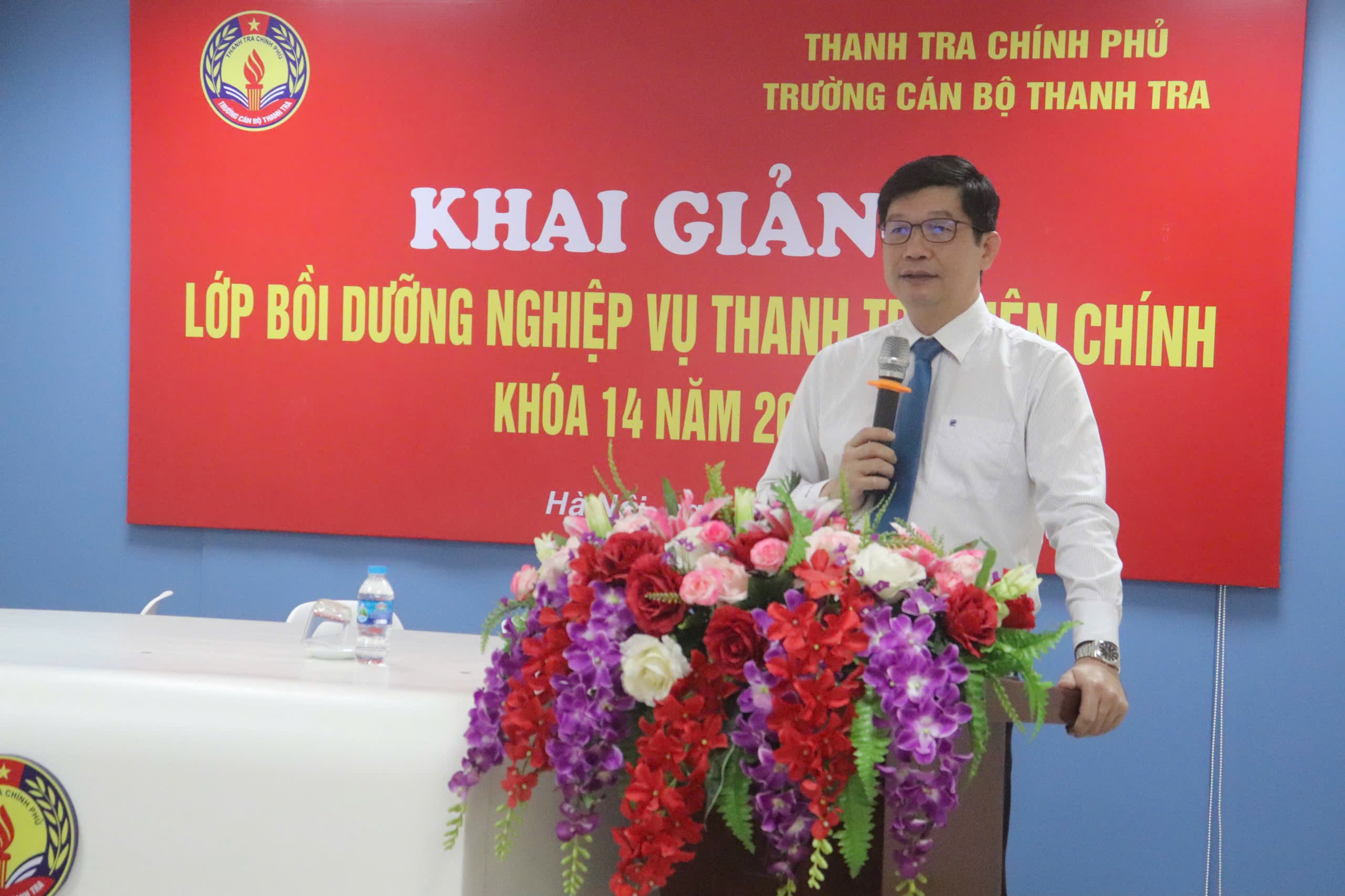 Khai giảng lớp Bồi dưỡng nghiệp vụ Thanh tra viên chính K14 năm 2025 theo hình thức trực tuyến