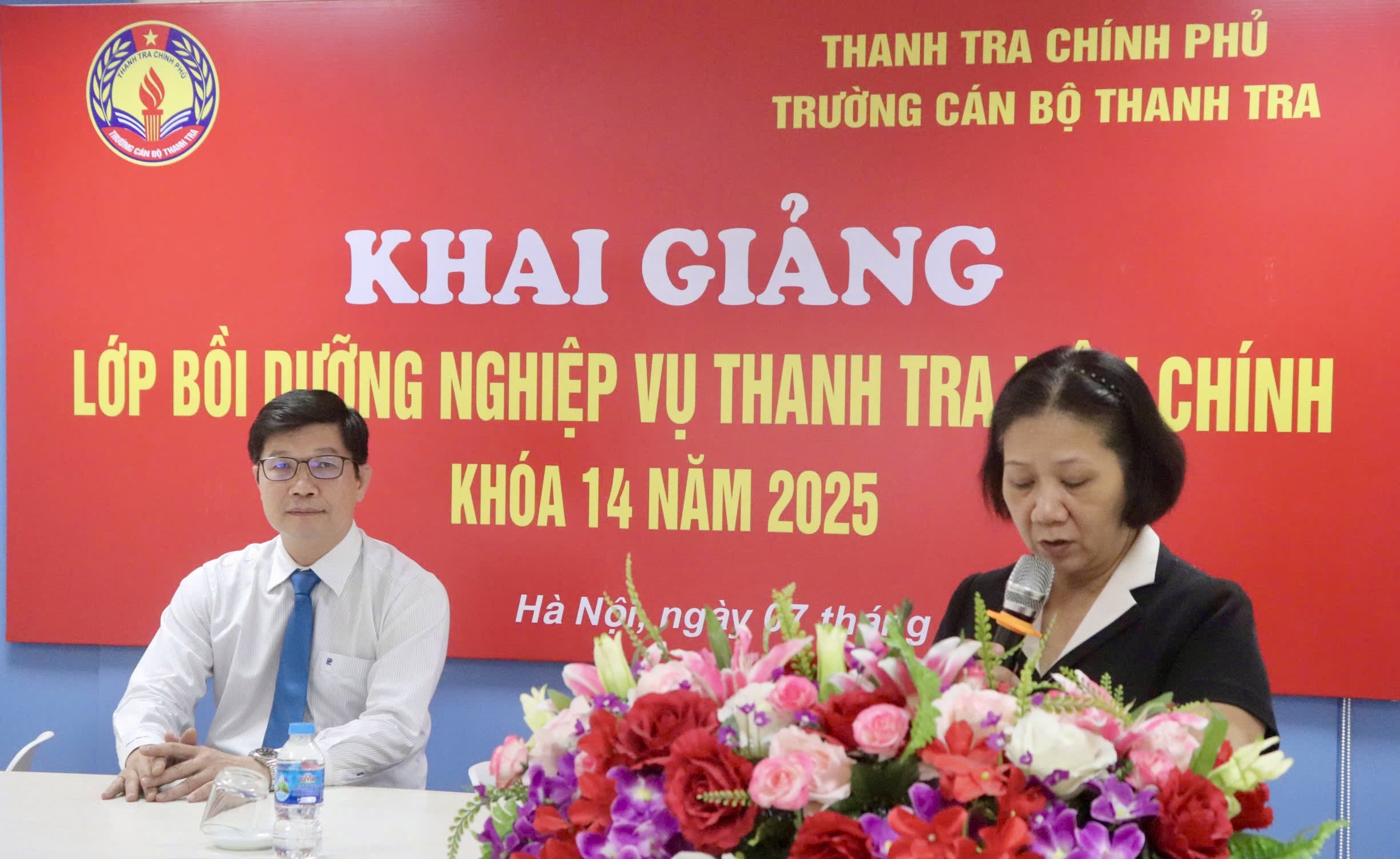 Khai giảng lớp Bồi dưỡng nghiệp vụ Thanh tra viên chính K14 năm 2025 theo hình thức trực tuyến