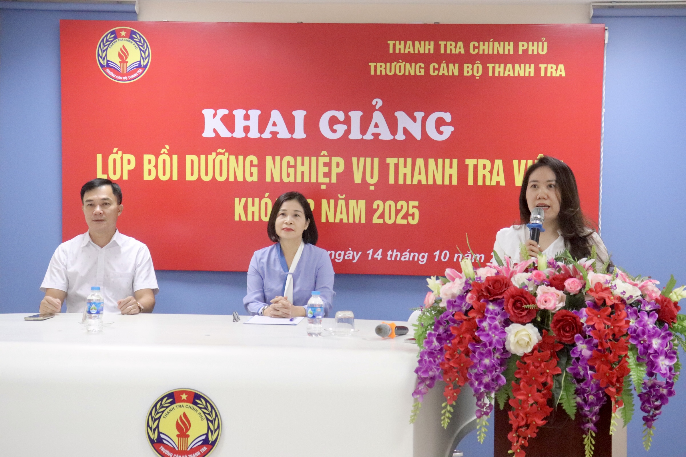 Khai giảng lớp bồi dưỡng nghiệp vụ Thanh tra viên Khoá 12 năm 2025