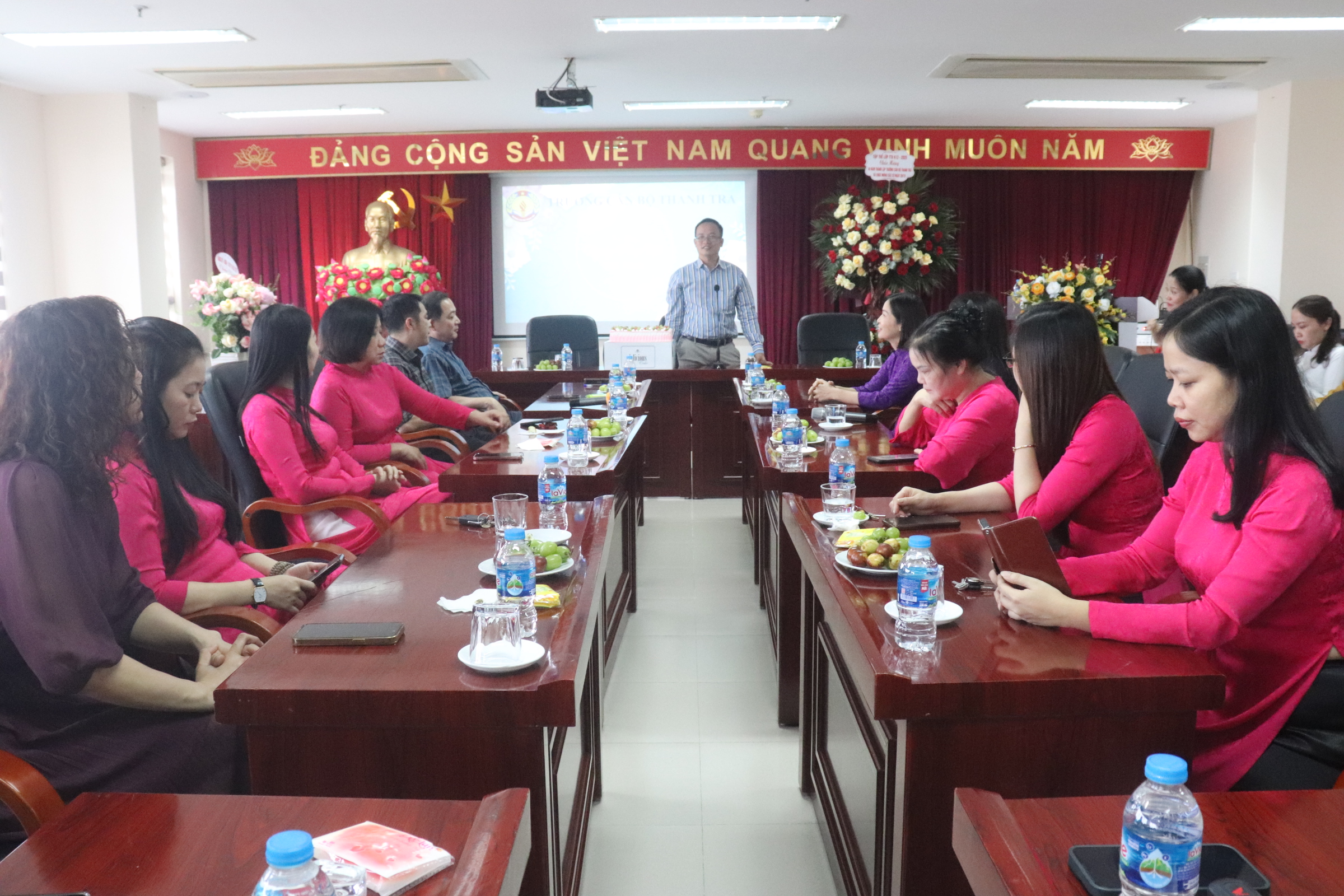 Trường Cán bộ thanh tra gặp mặt kỷ niệm 95 năm Ngày thành lập Hội Liên hiệp Phụ nữ Việt Nam