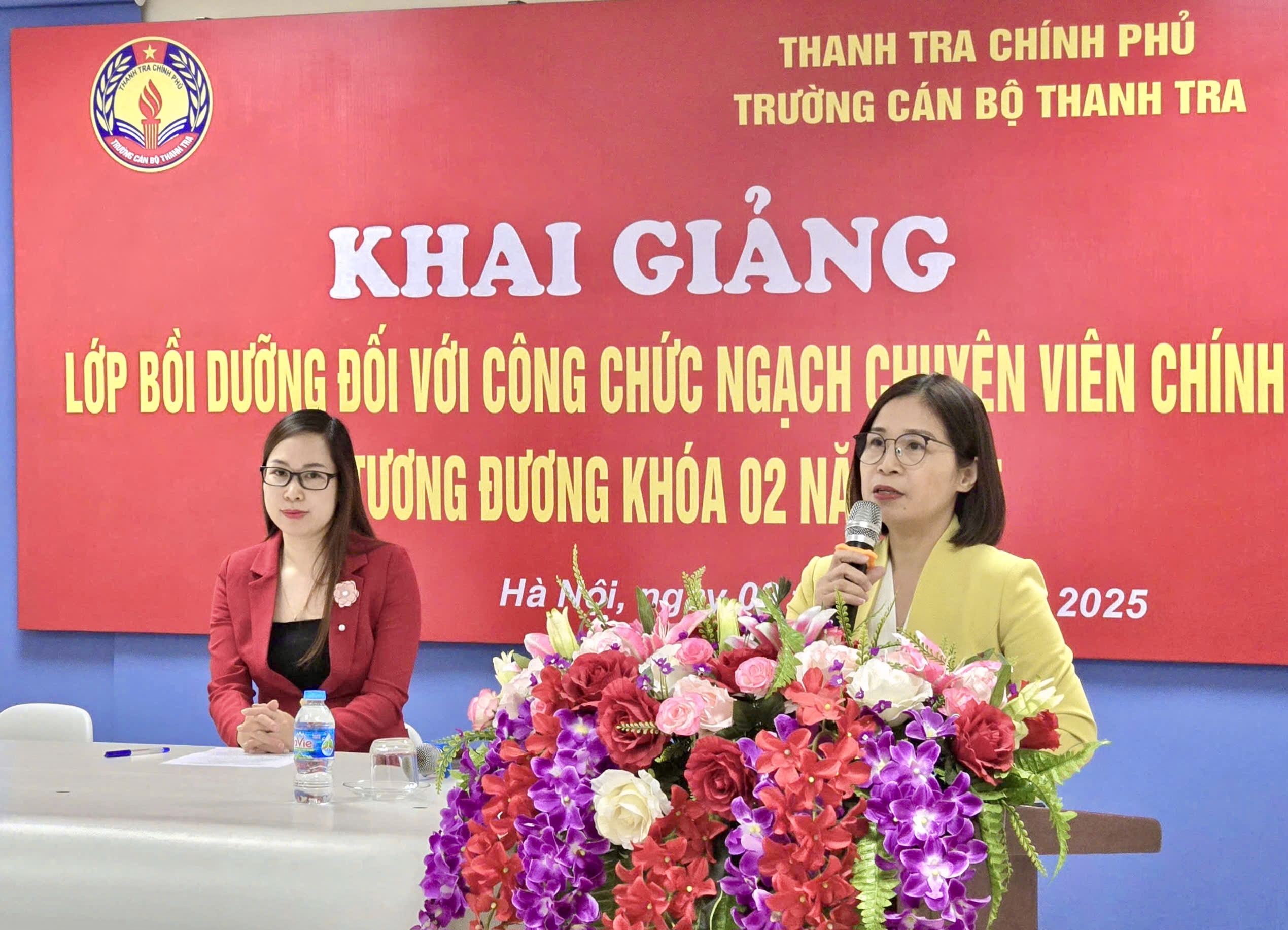 Khai giảng lớp Bồi dưỡng đối với công chức ngạch chuyên viên chính và tương đương Khóa 02 năm 2025