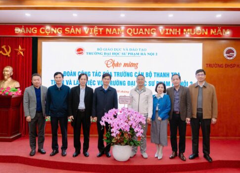 Trao đổi kinh nghiệm đào tạo, bồi dưỡng theo phương pháp hiện đại giữa Trường Đại học sư phạm Hà Nội 2 và Trường Cán bộ thanh tra