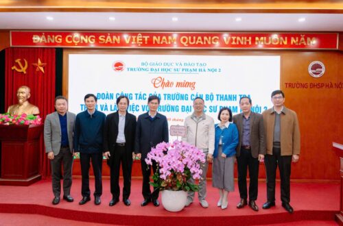 Trao đổi kinh nghiệm đào tạo, bồi dưỡng theo phương pháp hiện đại giữa Trường Đại học sư phạm Hà Nội 2 và Trường Cán bộ thanh tra