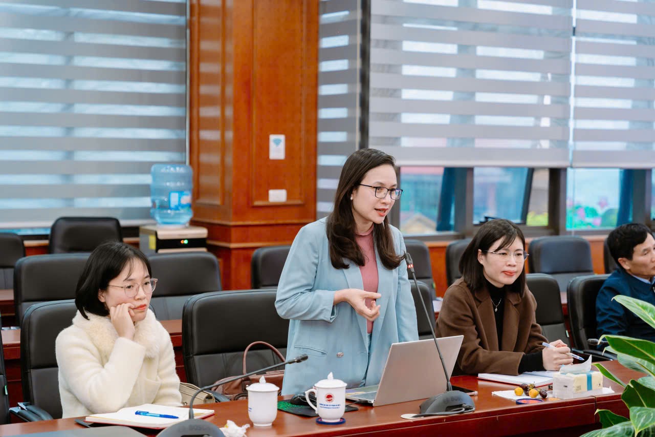 Trao đổi kinh nghiệm đào tạo, bồi dưỡng theo phương pháp hiện đại giữa Trường Đại học sư phạm Hà Nội 2 và Trường Cán bộ thanh tra