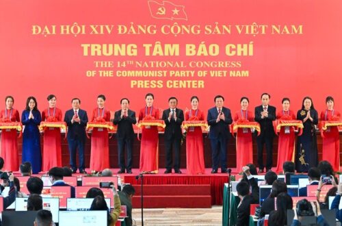 Khai trương Trung tâm Báo chí và họp báo quốc tế của Đại hội XIV Đảng Cộng sản Việt Nam